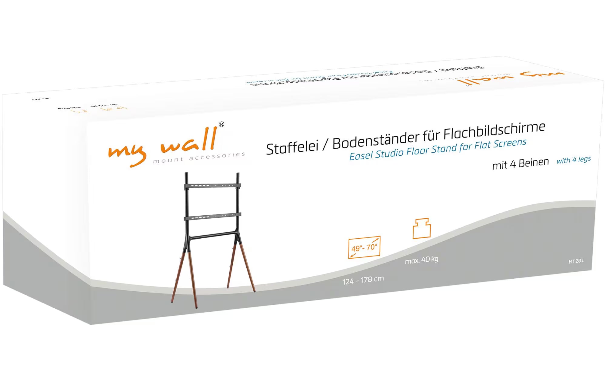 My Wall Staffelei My Wall HT28 Schwarz/Braun