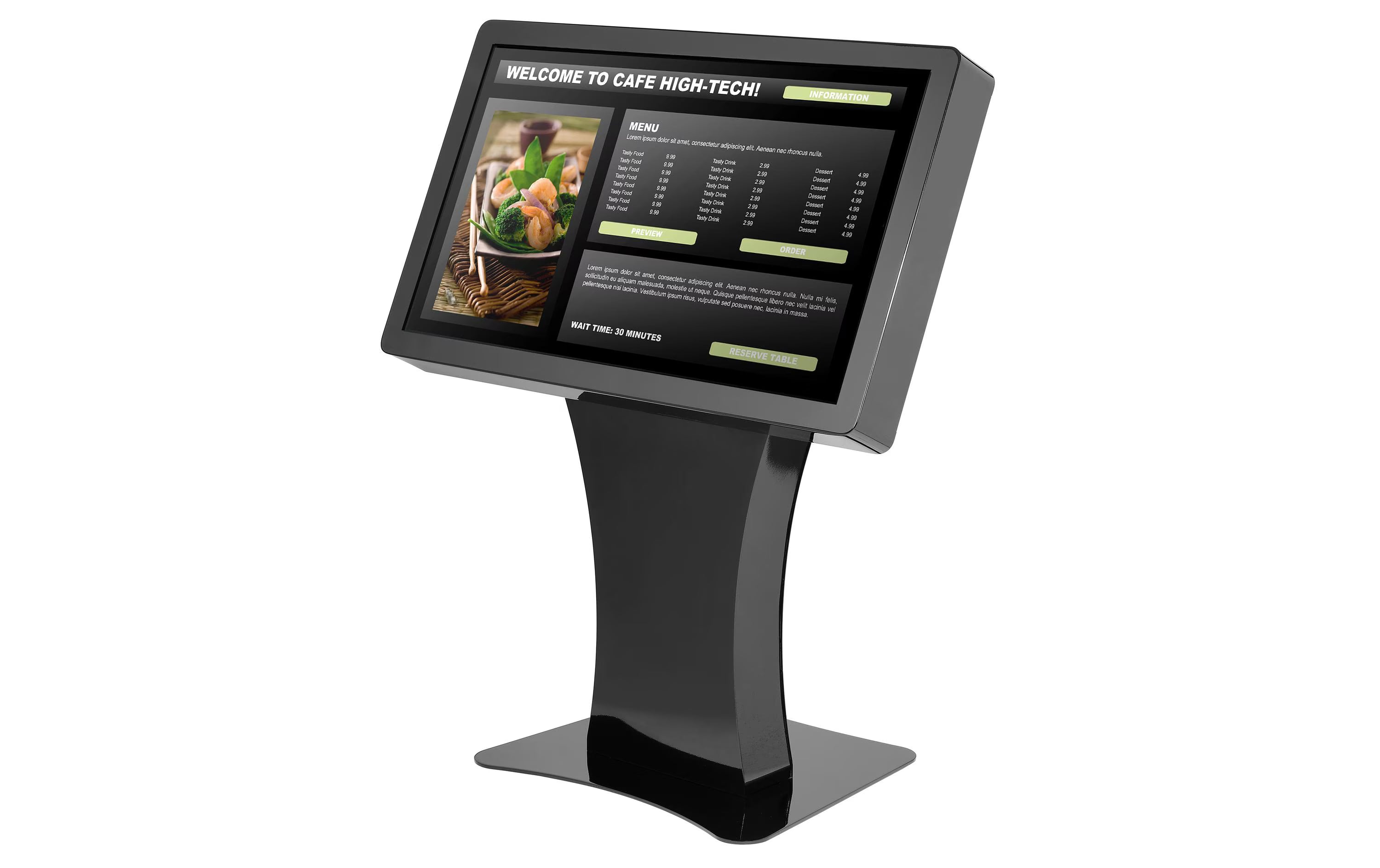 Peerless-AV Kioskrahmen KILH555-EUK Schwarz, für 55"