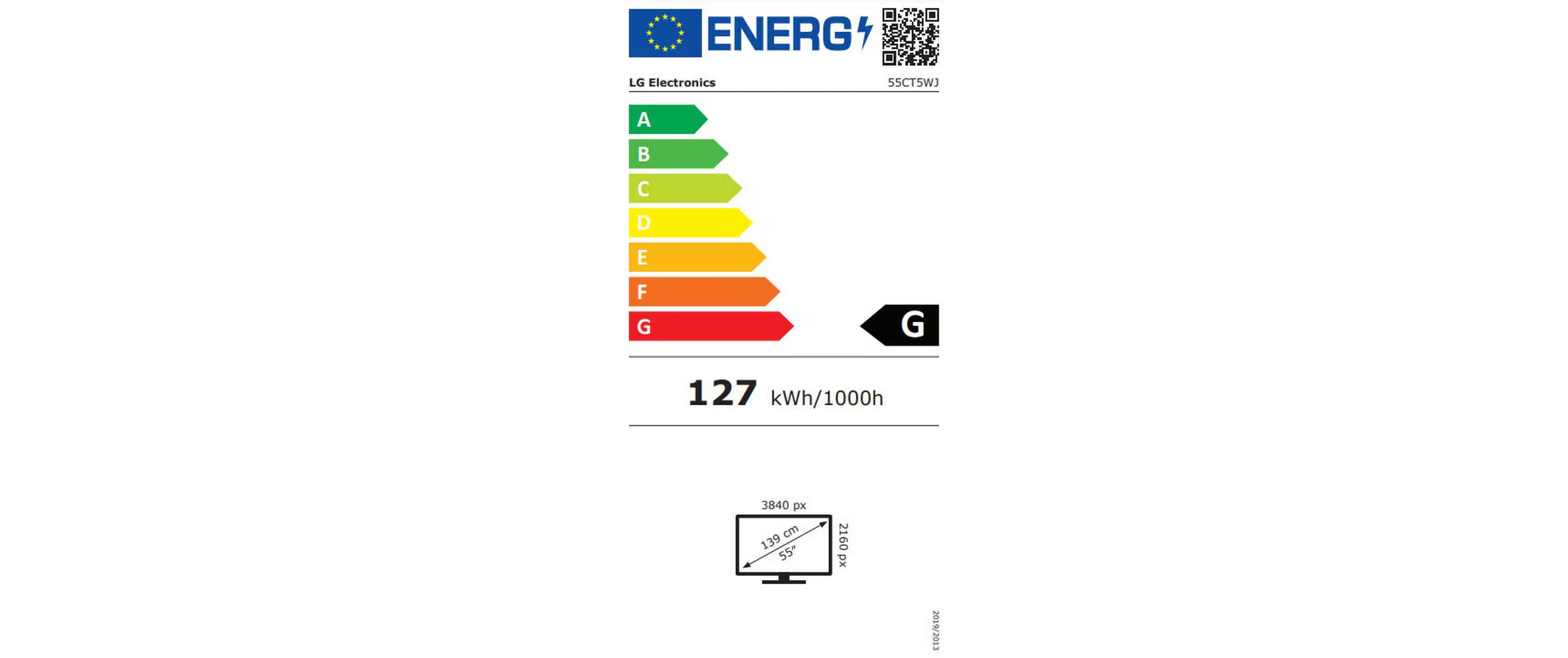 LG Touch Display 55CT5WJ-B In-Cell 55 "