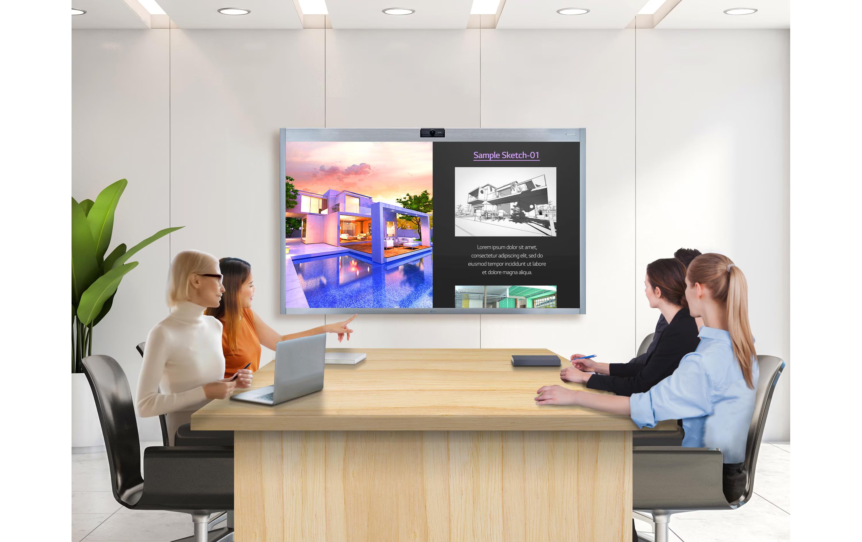 LG Touch Display 55CT5WJ-B In-Cell 55 "