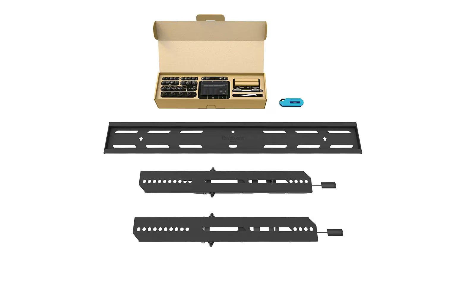 NEOMOUNTS Wandhalterung WL35S-850BL16 Schwarz