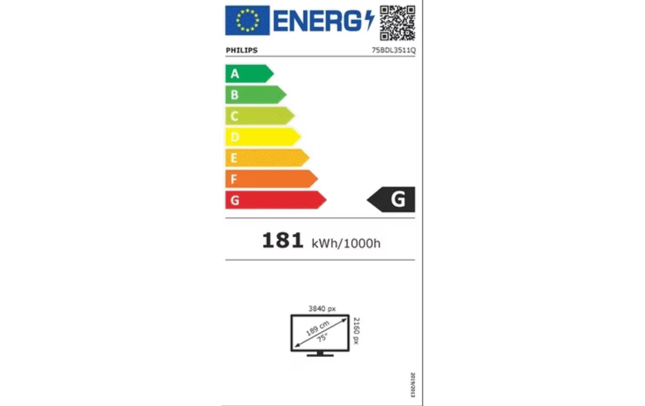 Philips Public Display Q-Line 75BDL3511Q/00 75 "