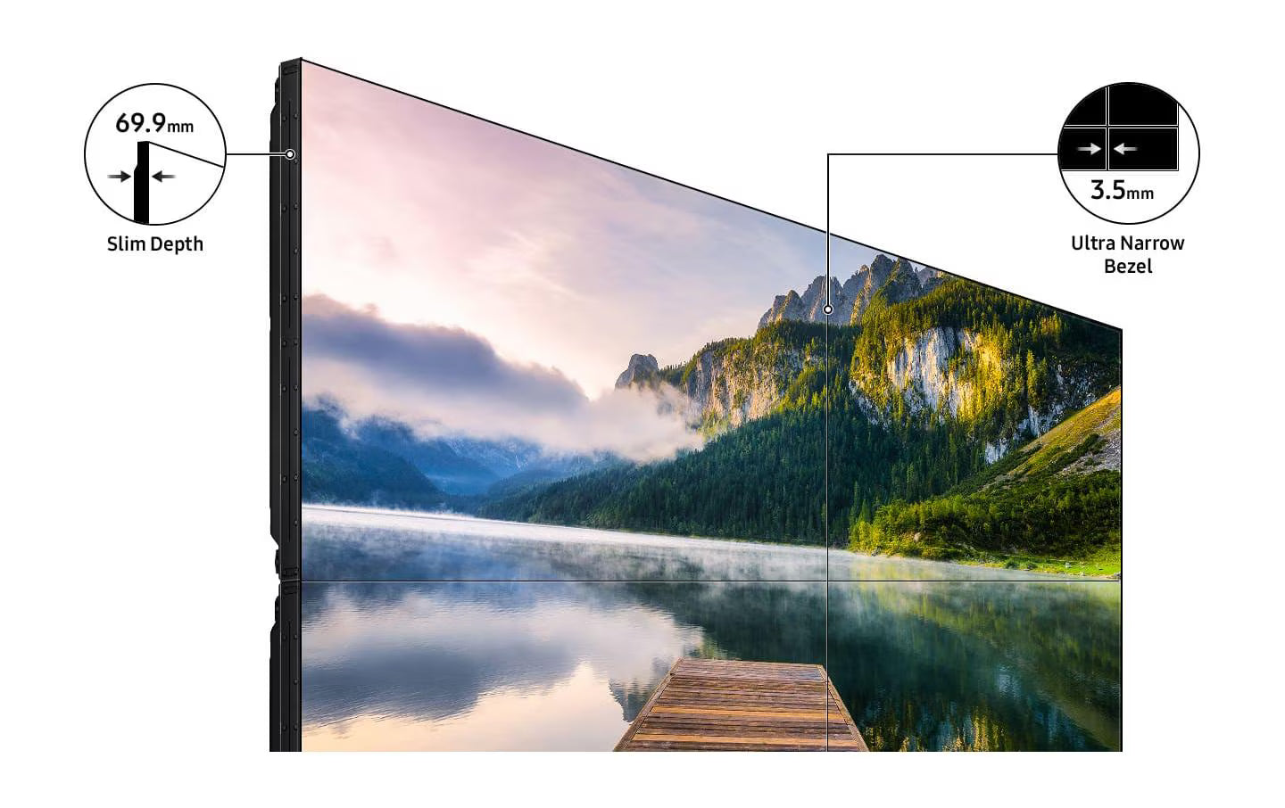 Samsung Videowall Display VM46B-U 46 "