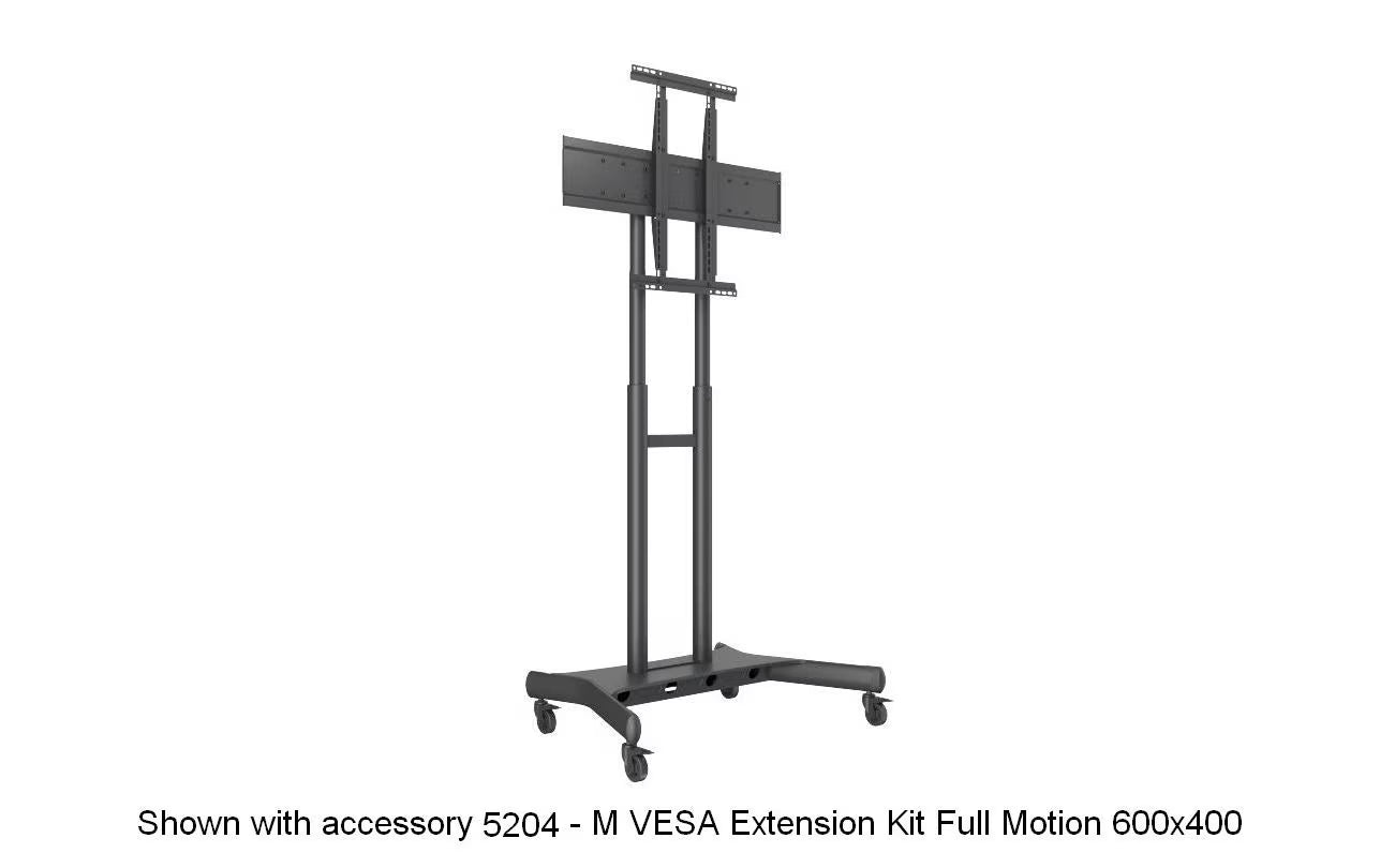 Multibrackets TV-Trolley Basic 180 Schwarz