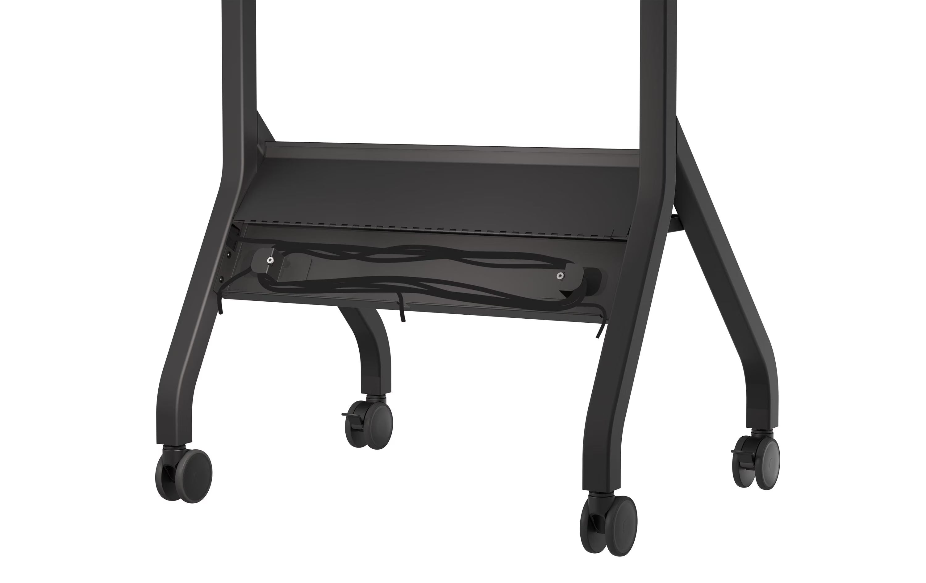 Peerless-AV Trolley SR898 55-110", Abdeckung mit Kabelführung