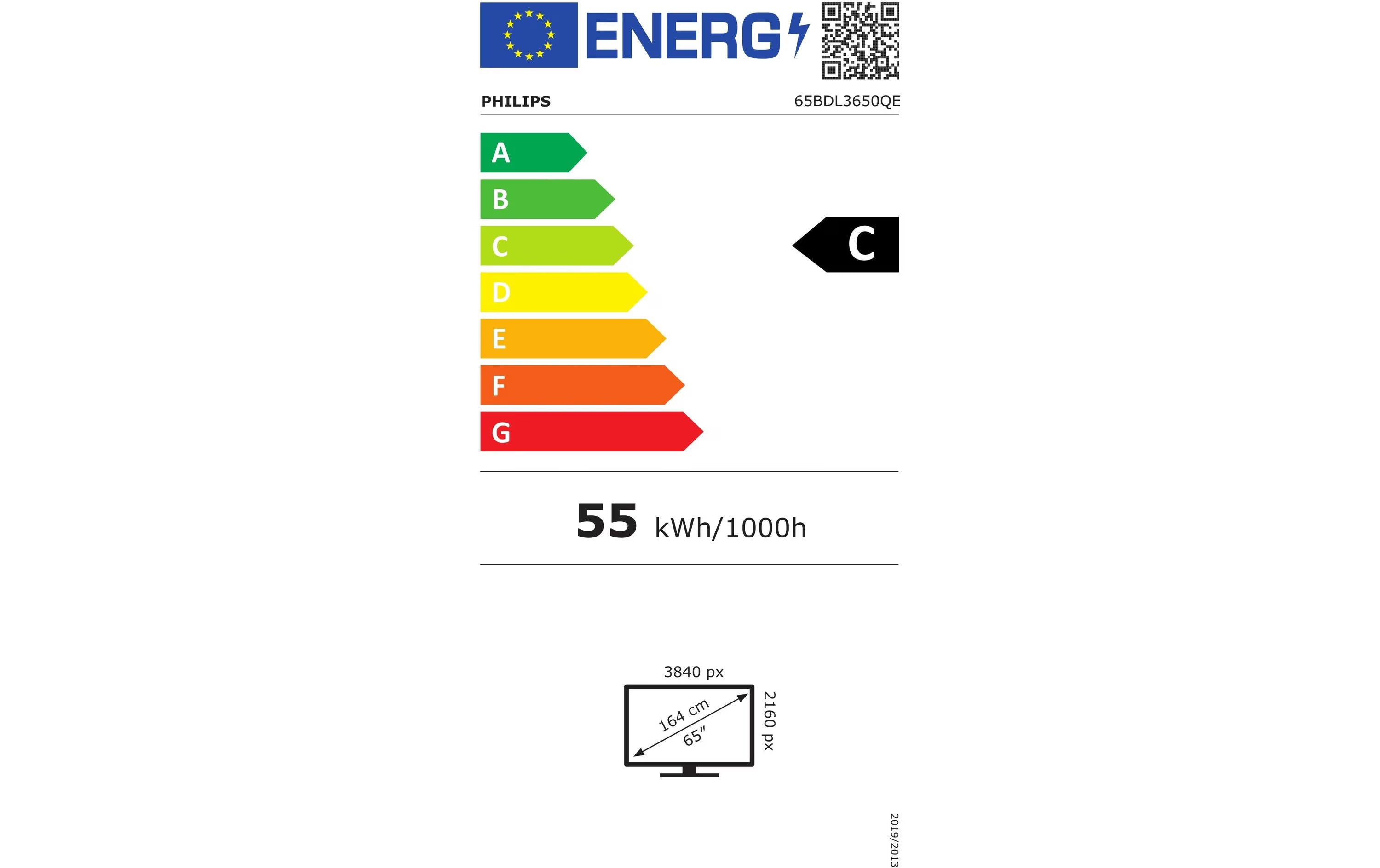 Philips Public Display QE-Line 65BDL3650QE/00 65 "