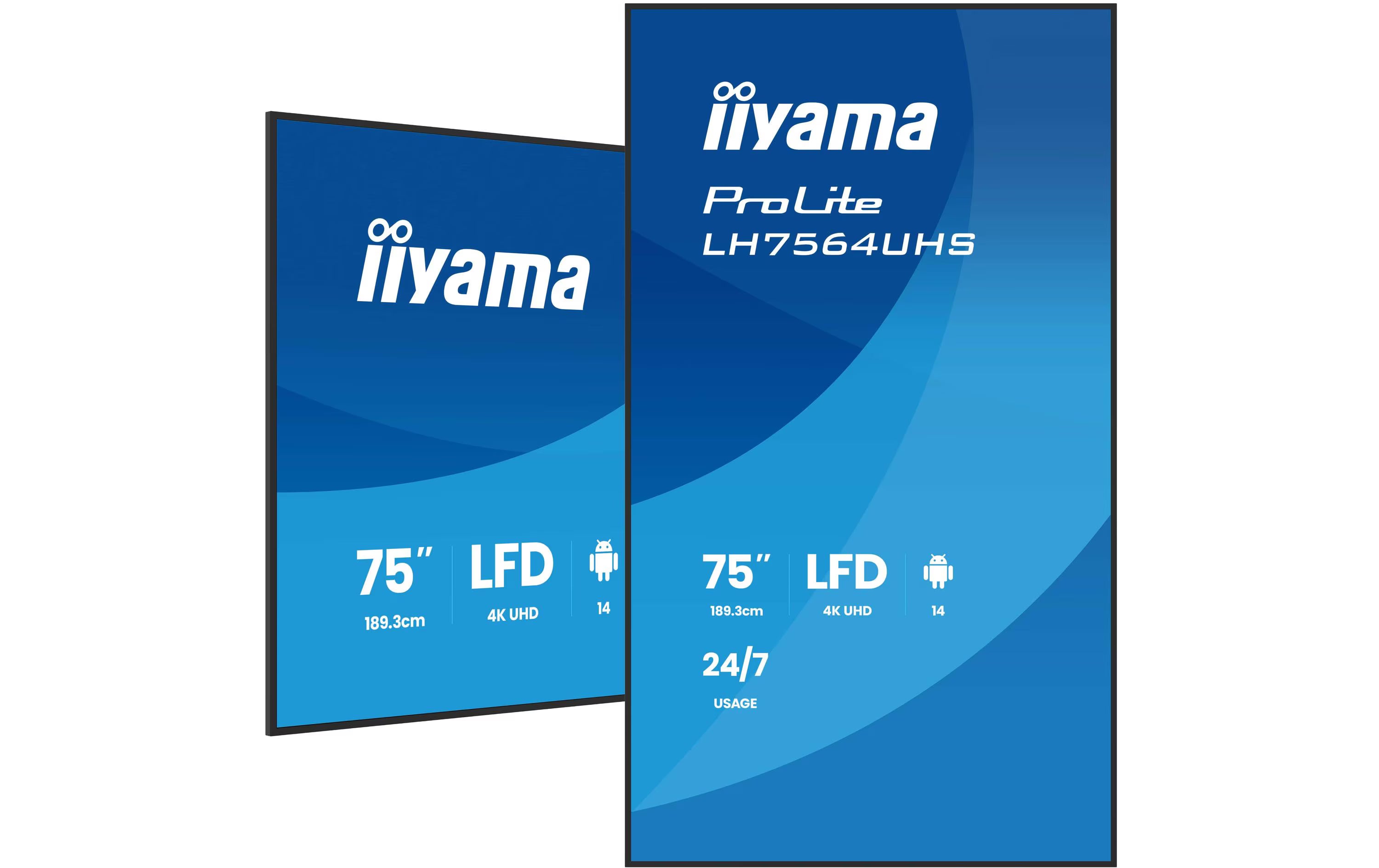 iiyama Public Display LH7564UHS-B1AG 75 "