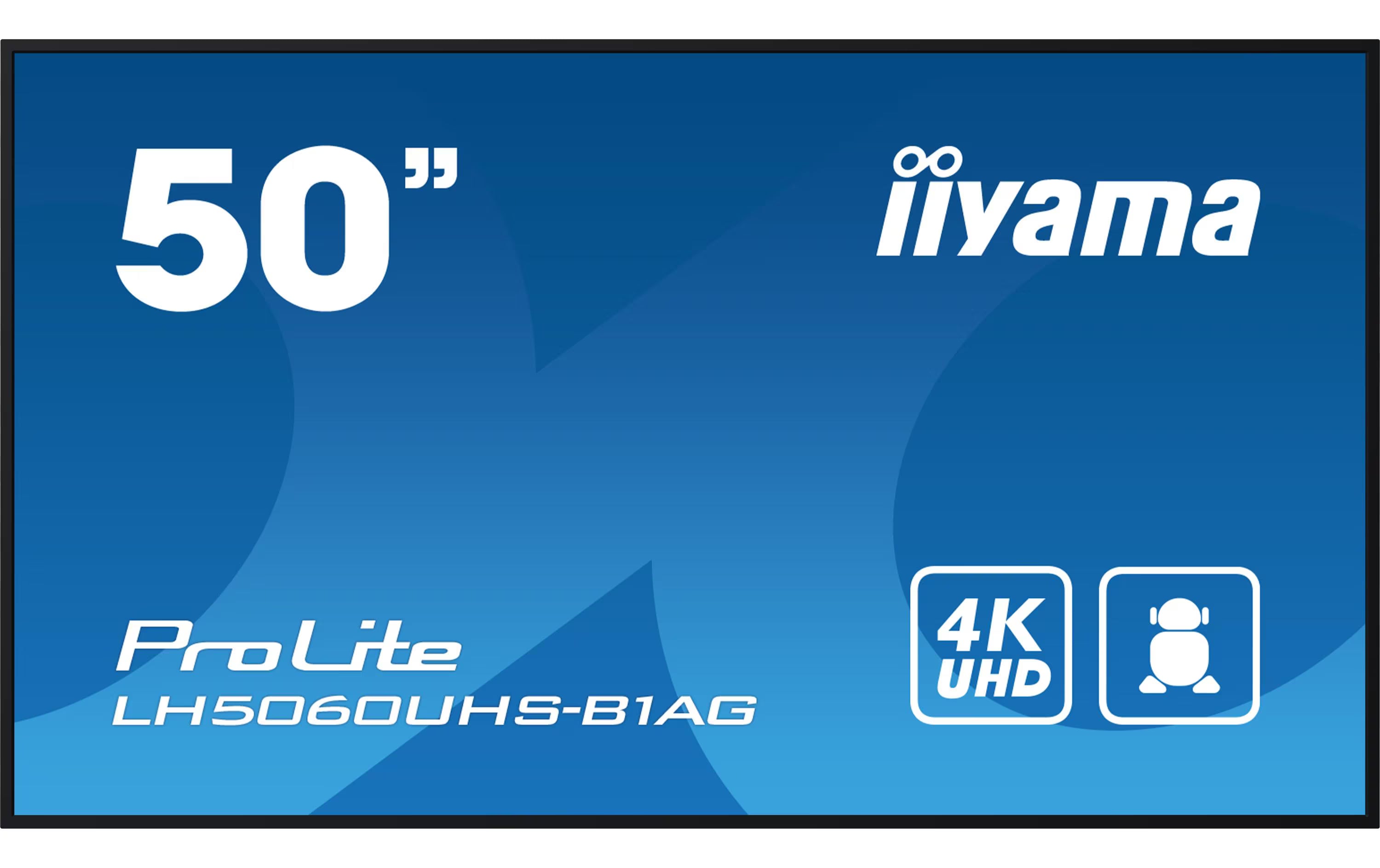 iiyama Public Display ProLite LH5060UHS-B1AG 49.5 "