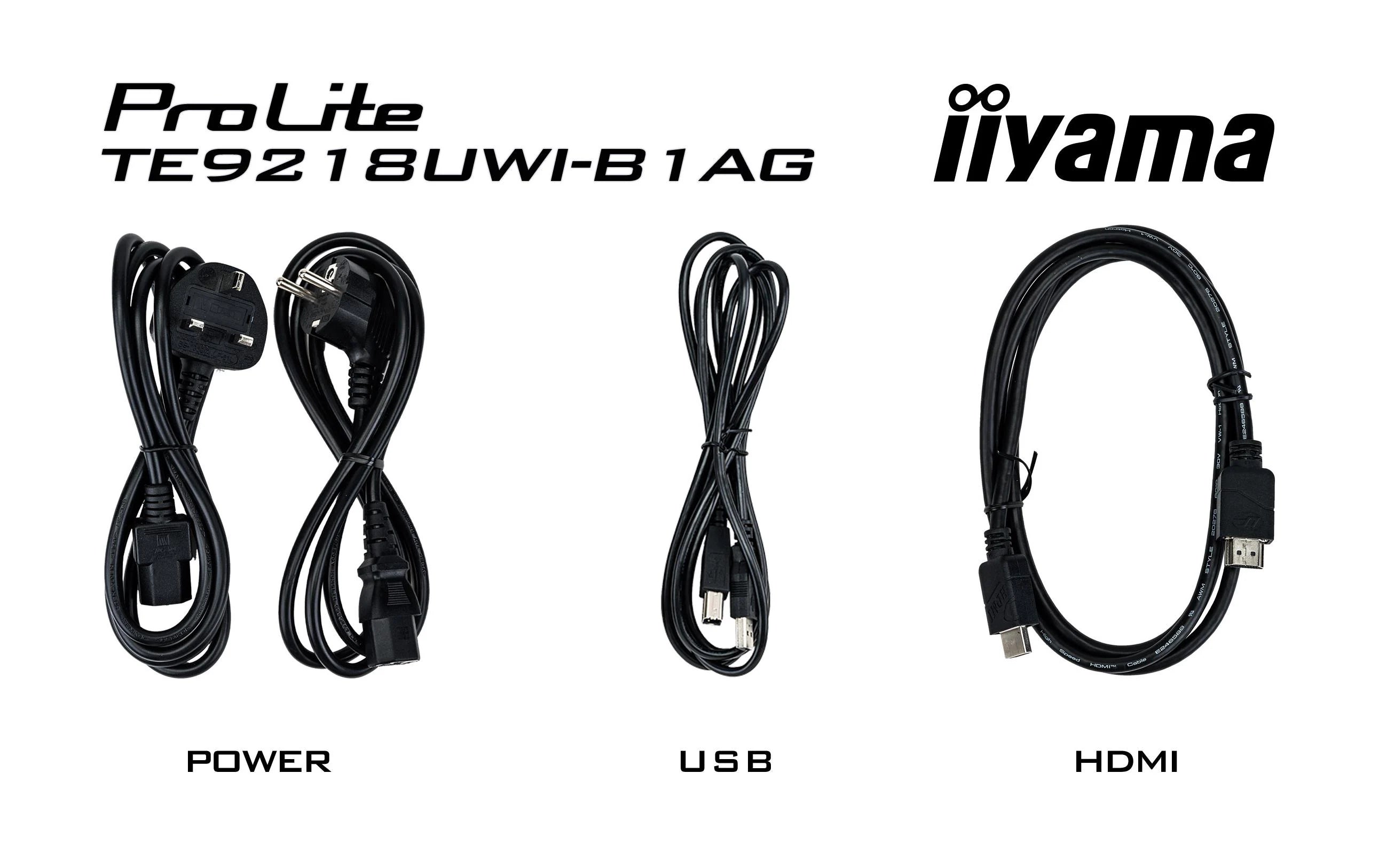 iiyama Touch Display ProLite TE9218UWI-B1AG 91.5 "