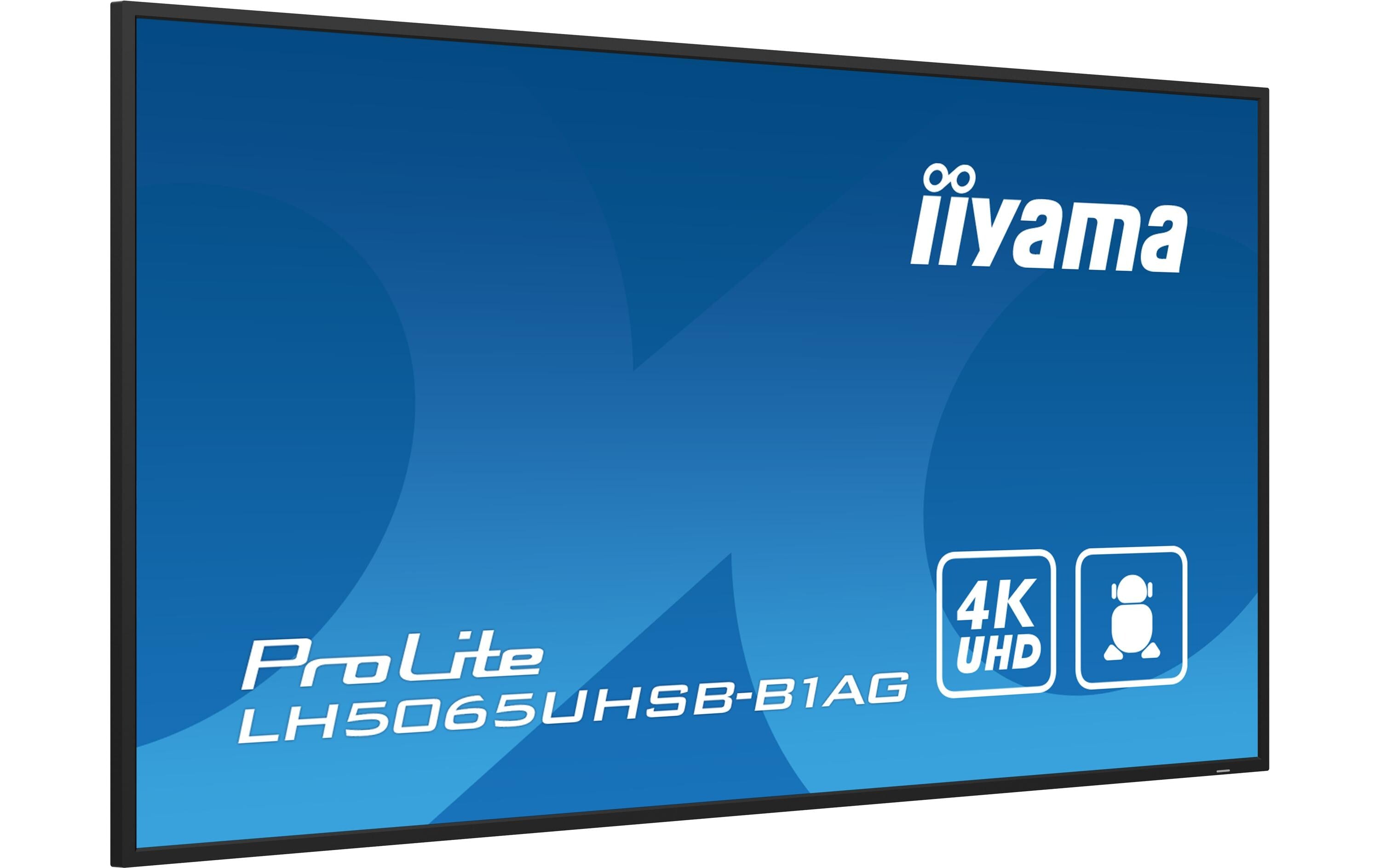 iiyama Public Display ProLite LH5065UHSB-B1AG 49.5 "