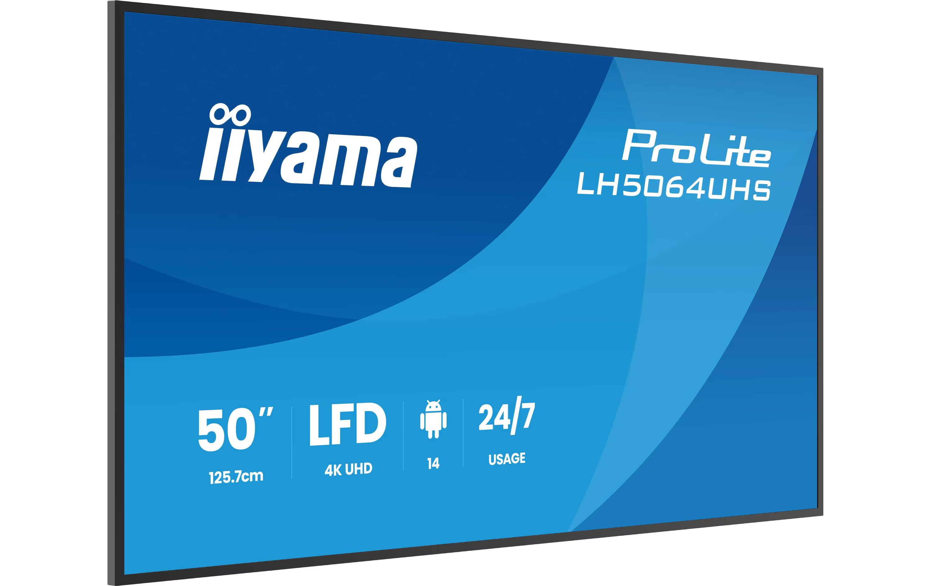 iiyama Public Display ProLite LH6564UHS-B1AG 65 "