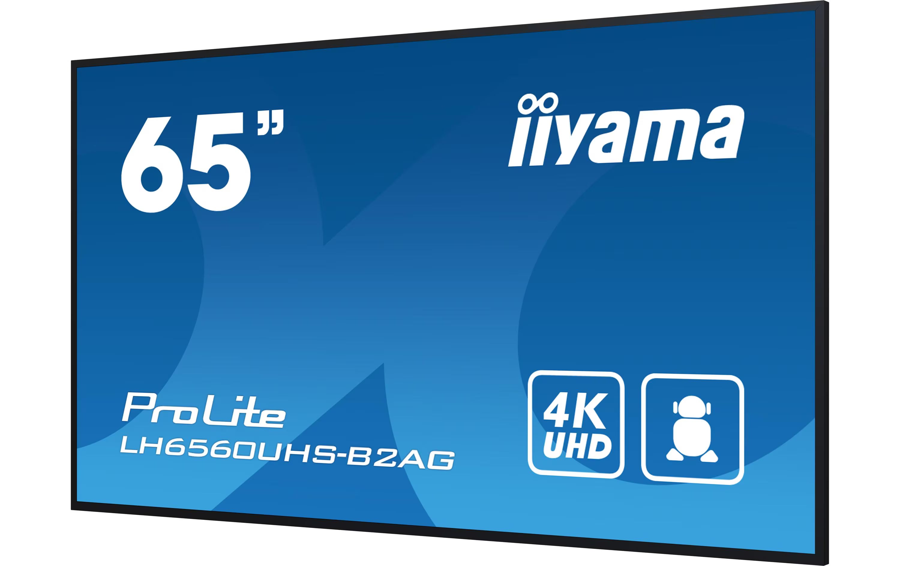 iiyama Public Display ProLite LH6560UHS-B2AG 65 "