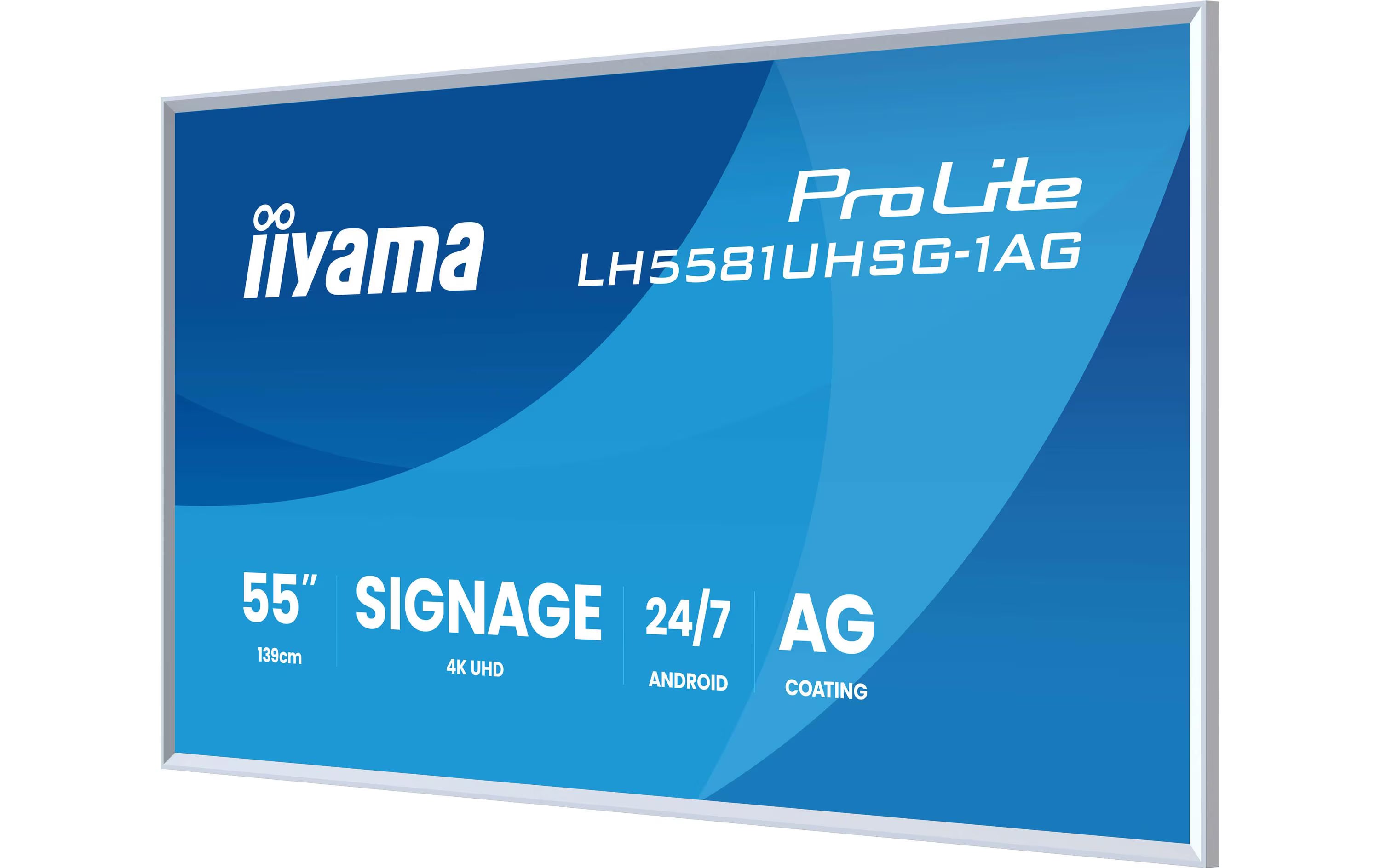 iiyama Public Display ProLite LH5581UHSG-1AG 54.6 "