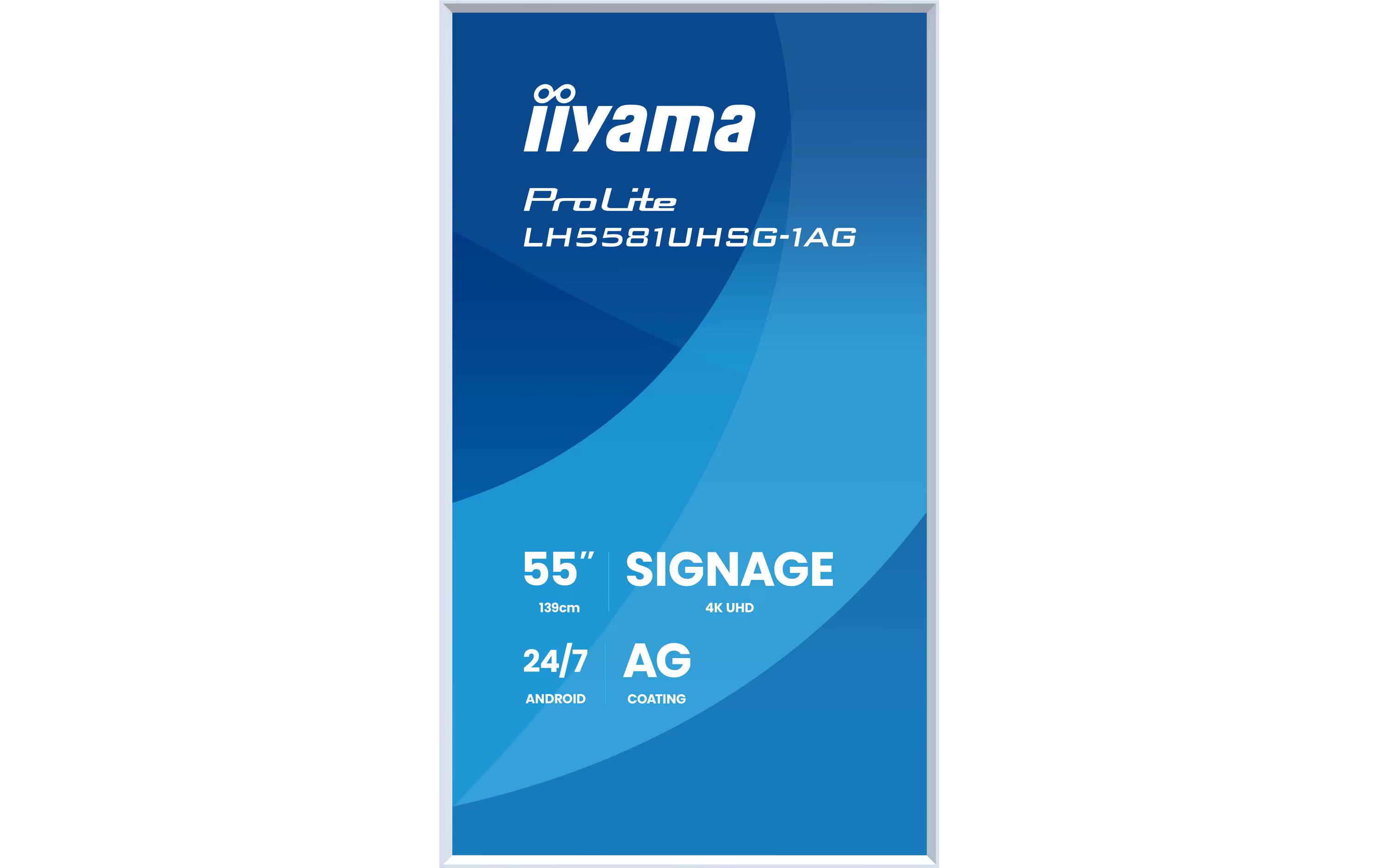 iiyama Public Display ProLite LH5581UHSG-1AG 64.5 "