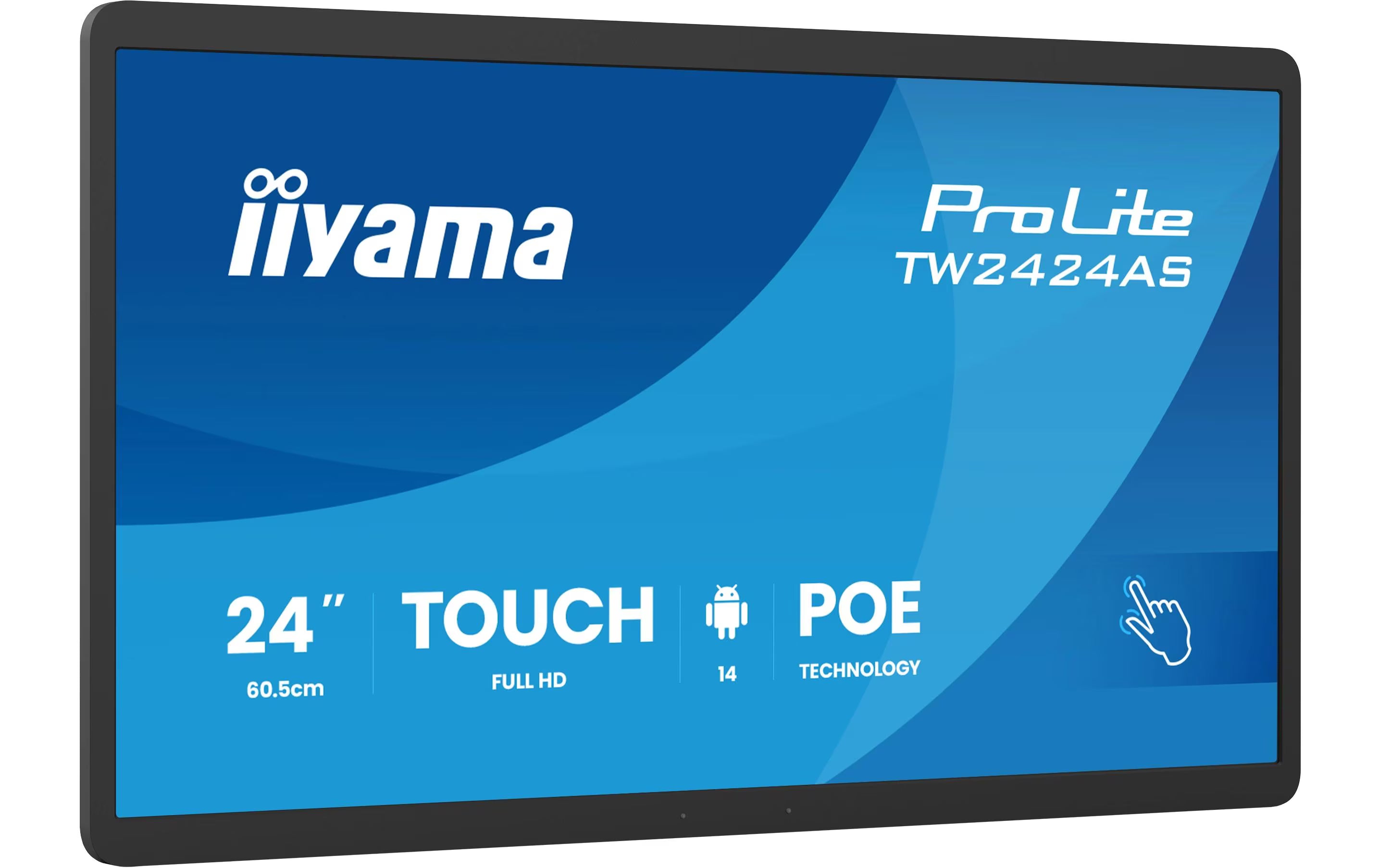 iiyama Touch Display ProLite TW2424AS-B3P Projiziert-kapazitiv
