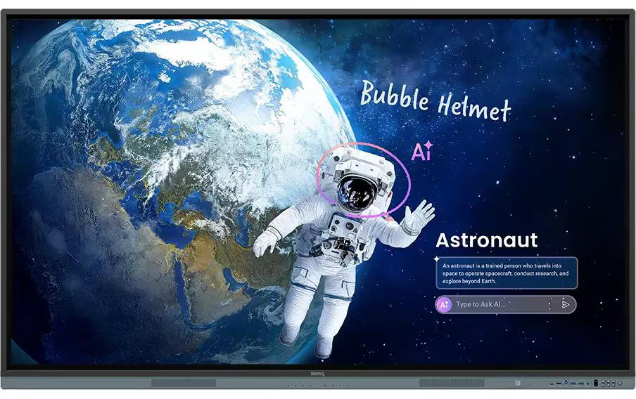 BenQ Touch Display Board Master RM6505 Infrarot 65 "