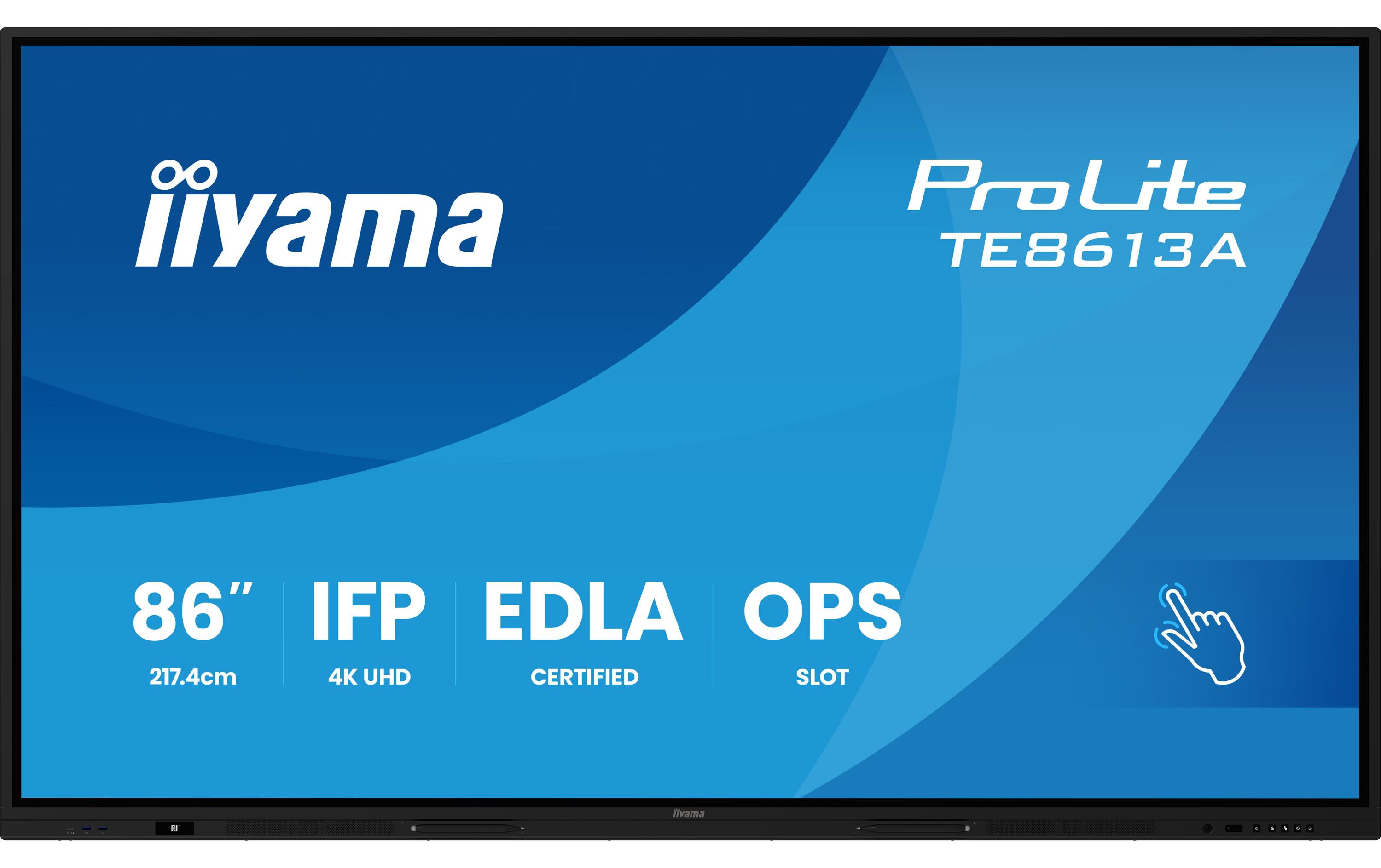 iiyama Touch Display ProLite TE8613A-B2AG Infrarot 85.6 "