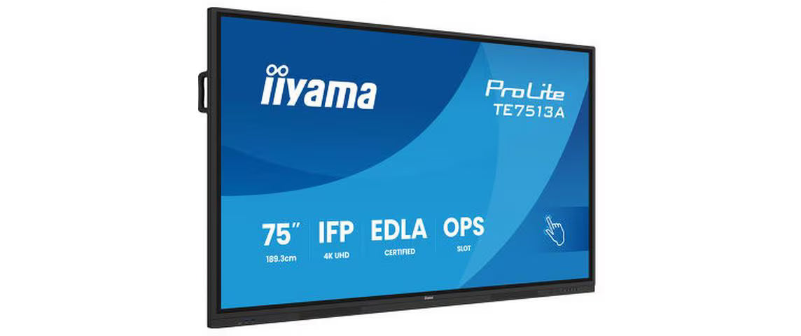 iiyama Touch Display Prolite TE7513A-B2AG Infrarot 75 "