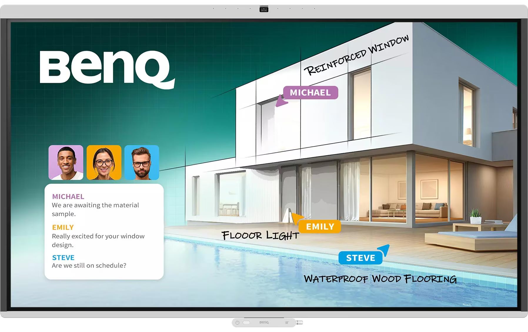 BenQ Touch Display CM5505 Infrarot 55 "