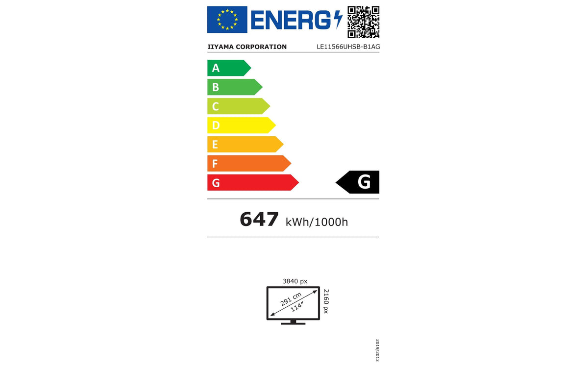 iiyama TFT 115.0 iiyama – ProLite – LE11566UHSB-B1AG ** 21:9 - 24/7