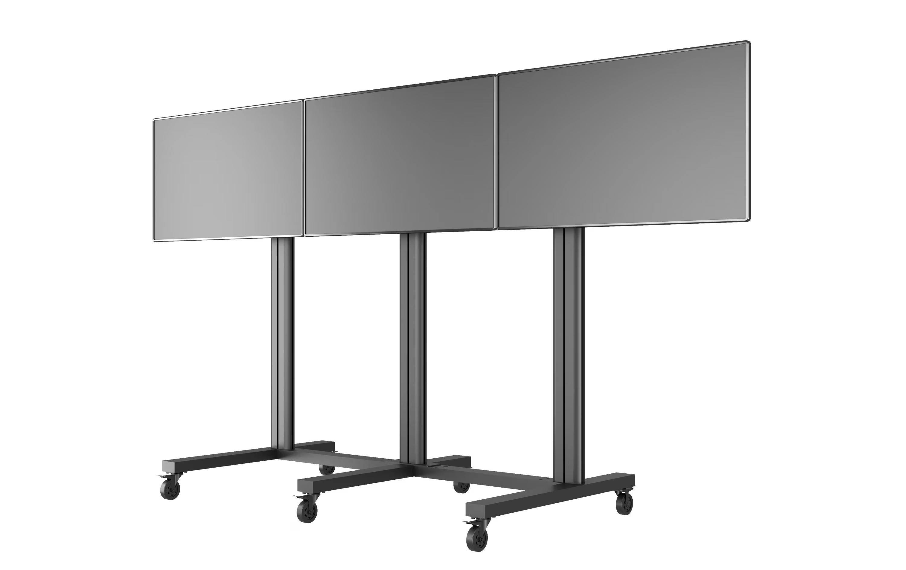Multibrackets Wandhalterung Video Wall Stand 3-screens 9789 Schwarz