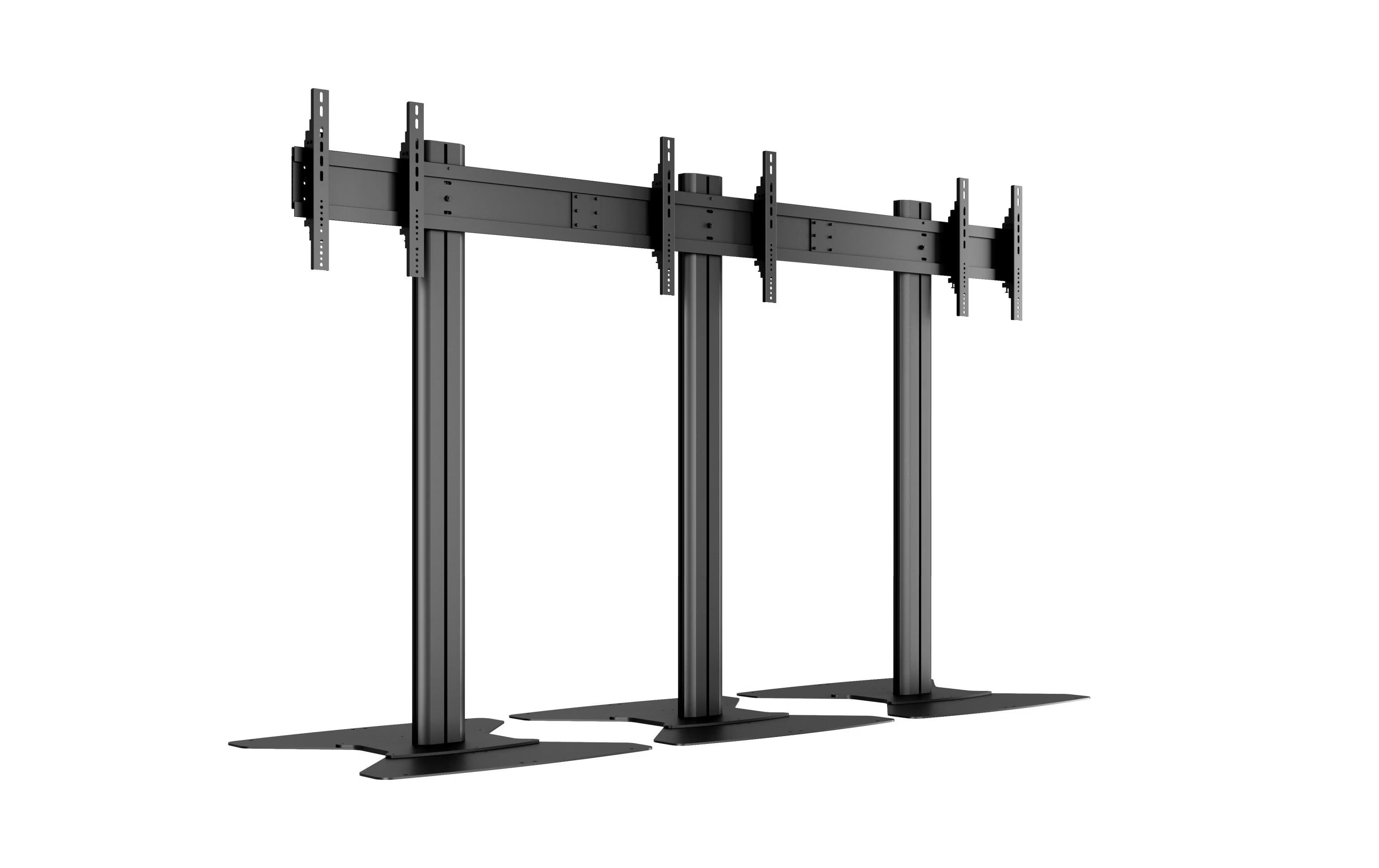 Multibrackets Wandhalterung Video Wall Stand 3-screens 9789 Schwarz