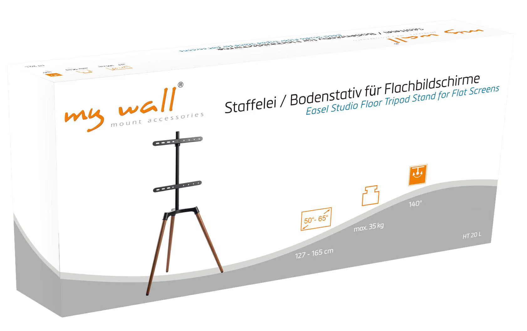 My Wall Staffelei My Wall HT20 Schwarz; Braun