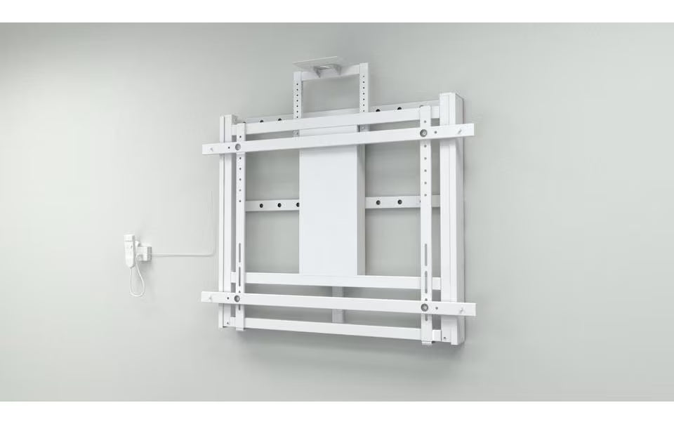 Multibrackets Wandhalterung M Motorisiert 80 kg HD Weiss