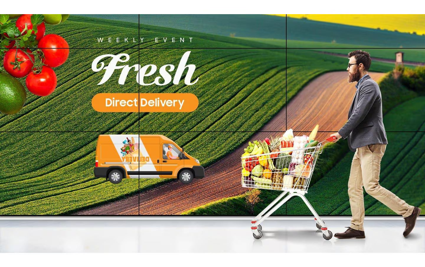 Samsung Videowall Display VM55B-U 55 "