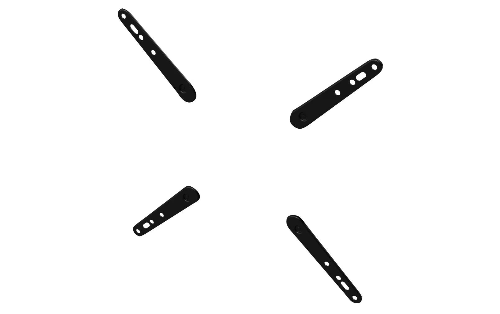 Peerless-AV Adapterschienen ACC4X4 bis 400x400 für VESA 200x200