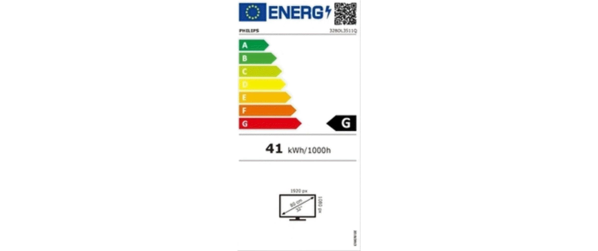 Philips Public Display Q-Line 32BDL3511Q/00 32 "