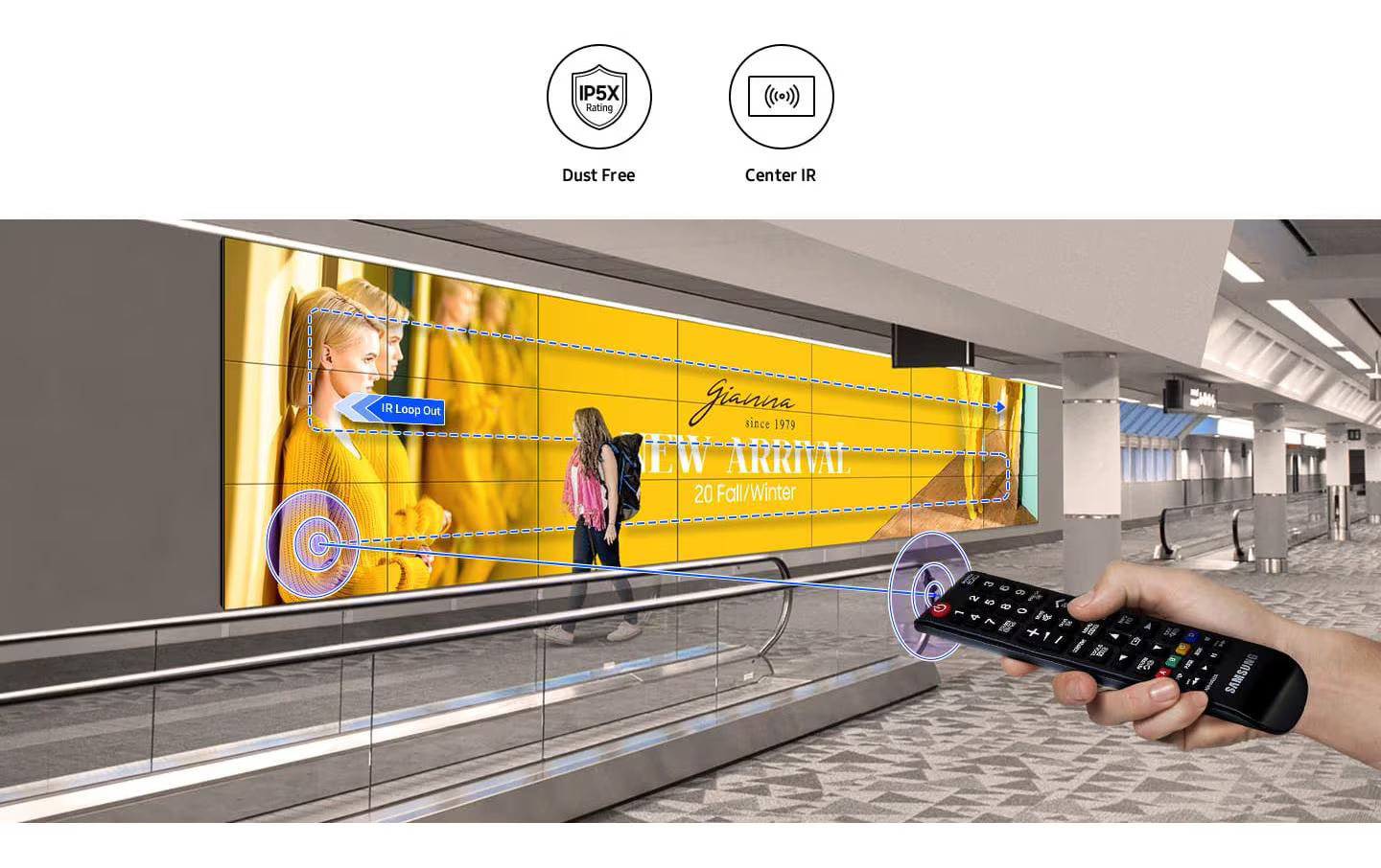 Samsung Videowall Display VM55B-U 55 "