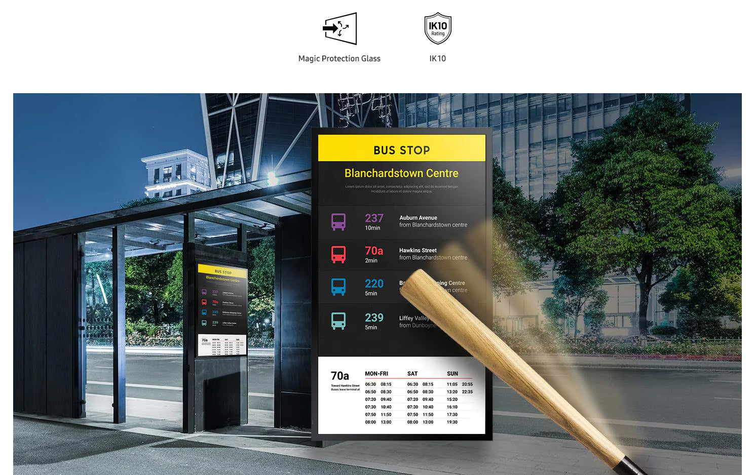 Samsung Public Display Outdoor OH75A 75 "