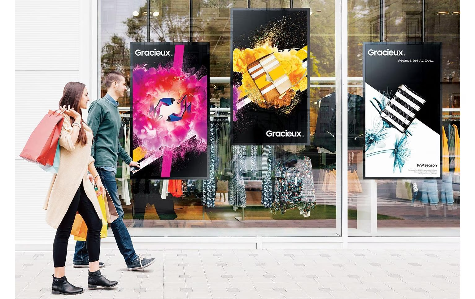 Samsung Public Display Semi-Outdoor OM55NS 55 "