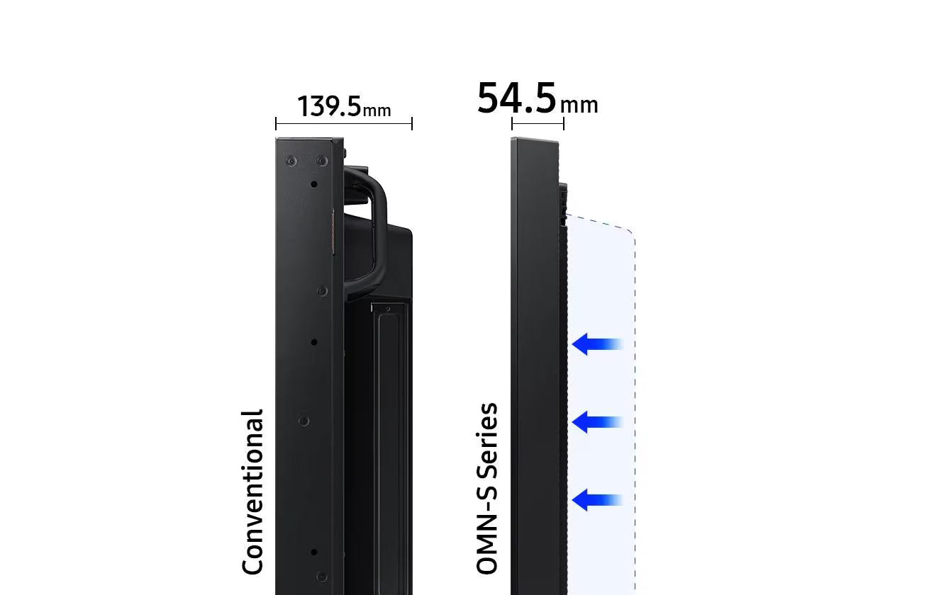 Samsung Public Display Semi-Outdoor OM55NS 55 "