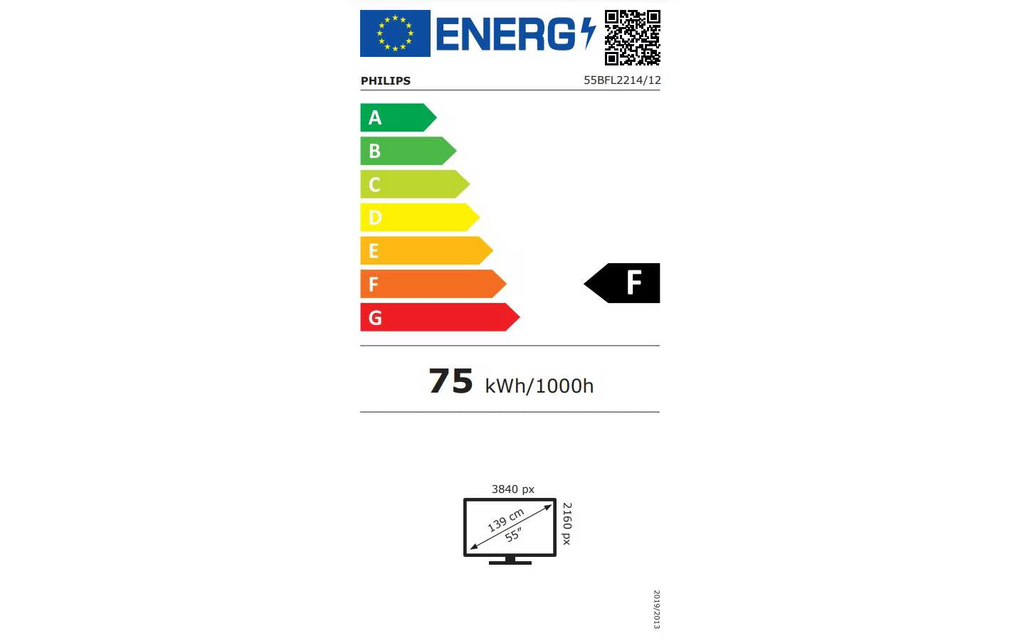 Philips Public Display B-Line 55BFL2214/12 55 "