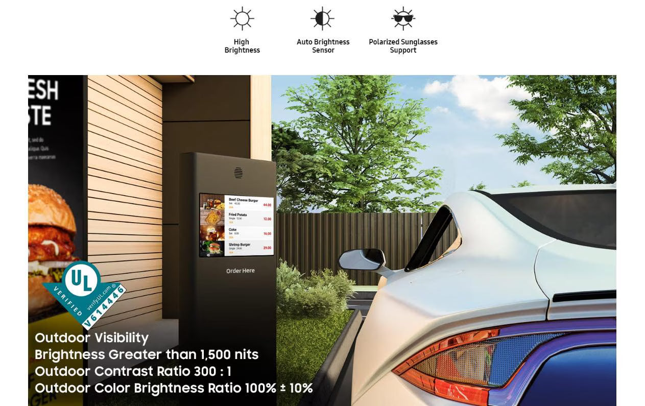 Samsung Public Display Outdoor OH24B 24 "