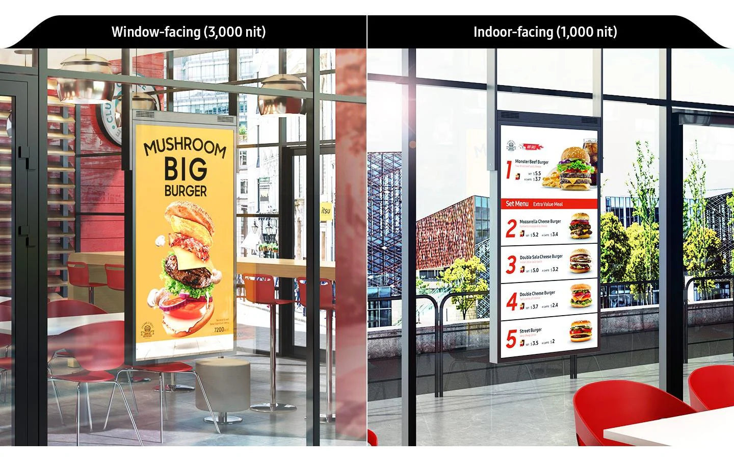 Samsung Public Display Semi-Outdoor OM55N-DS 55 "