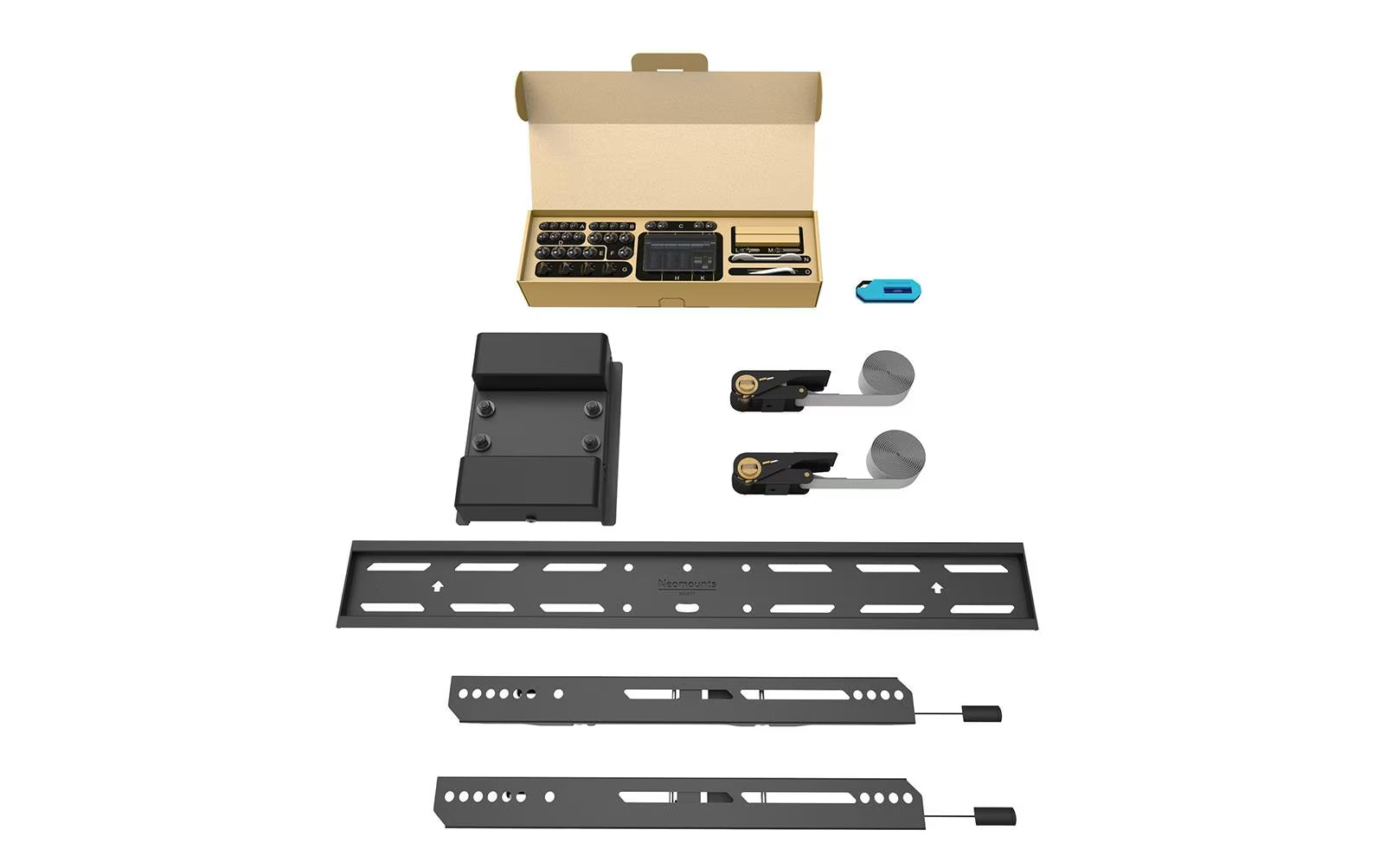 NEOMOUNTS Säulenhalterung WL30S-910BL16 Schwarz