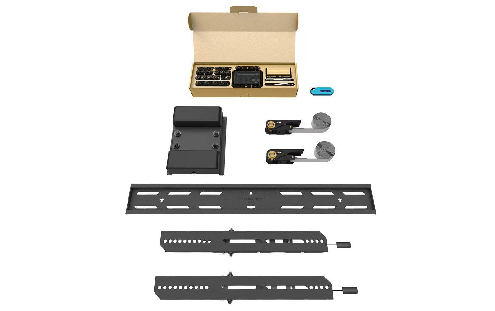 NEOMOUNTS Säulenhalterung WL35S-910BL16 Schwarz