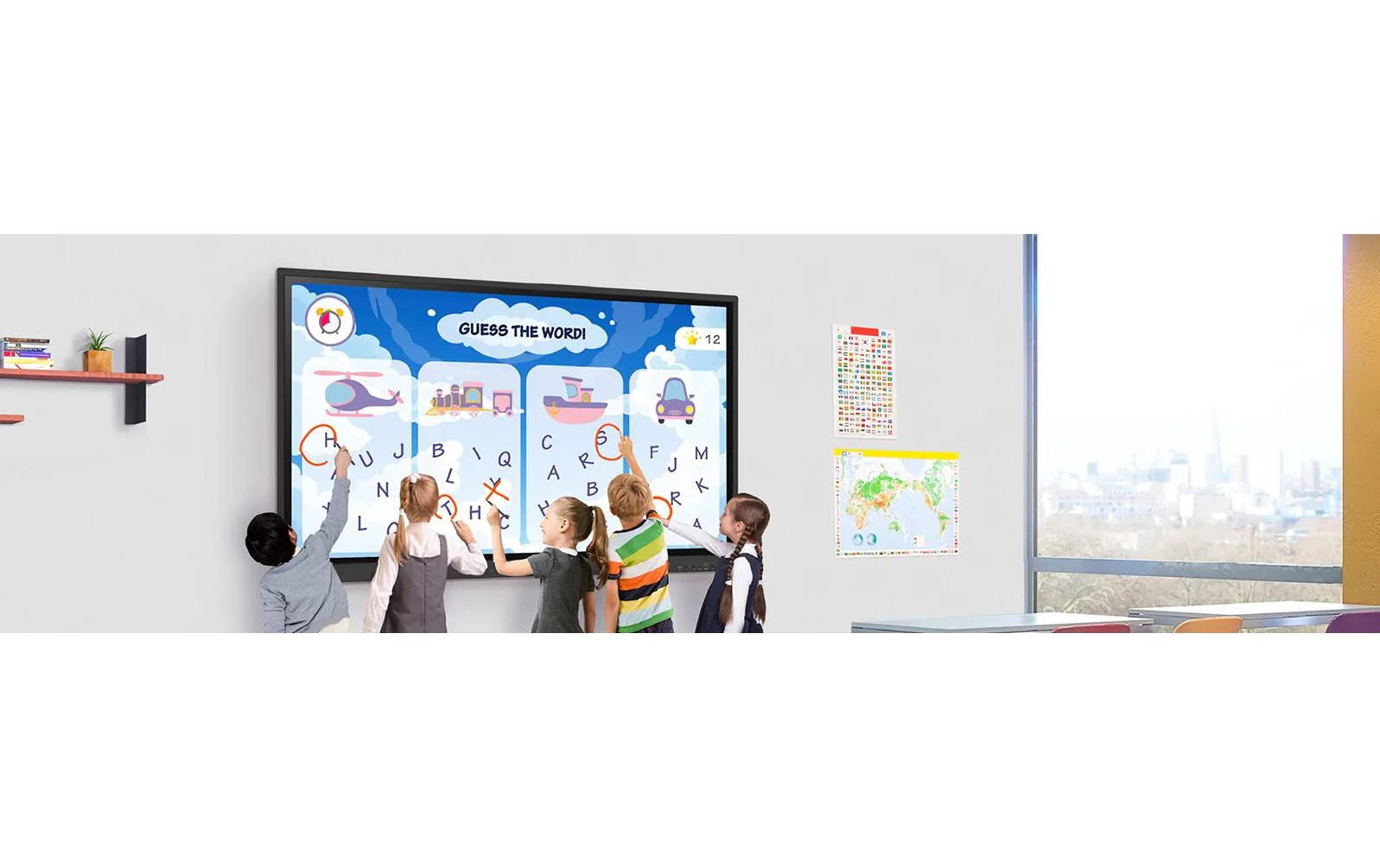 LG Touch Display CreateBoard 75TR3DK-B Multitouch 75 "