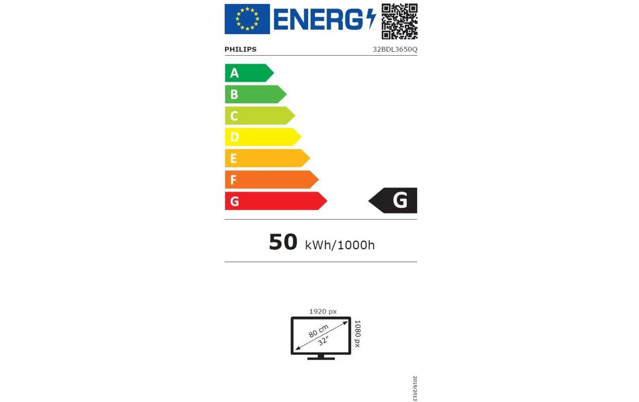 Philips Public Display Q-Line 32BDL3650Q/00 32 "