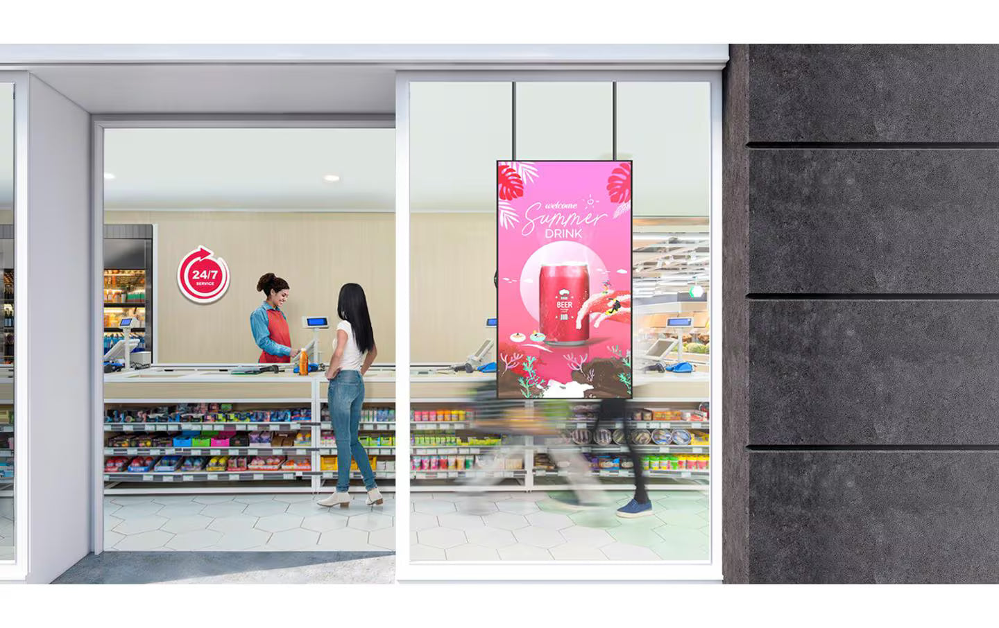 LG Public Display 55XS4P-B 55 "