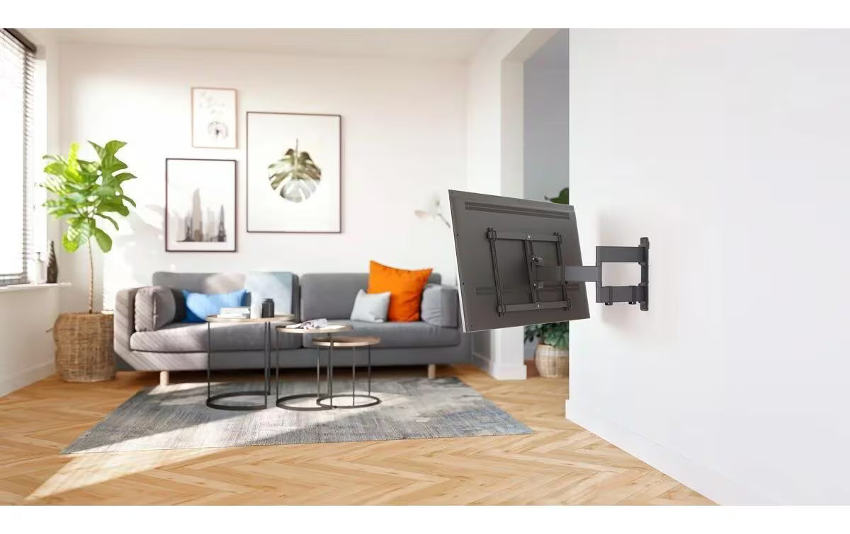 Vogel's Wandhalterung COMFORT, schwenkbar, 55-100", 55 kg Schwarz