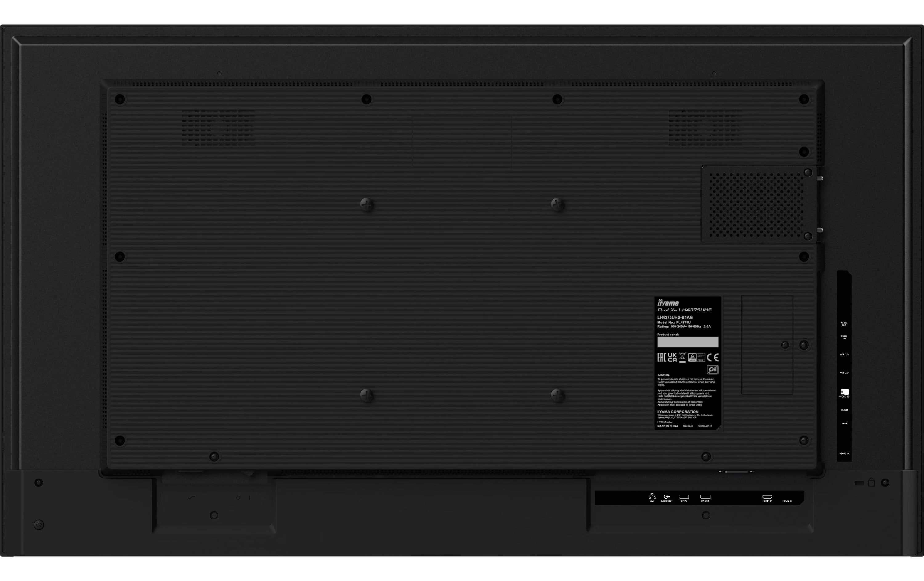 iiyama Public Display ProLite LH4365UHSB-B1 42.5 "