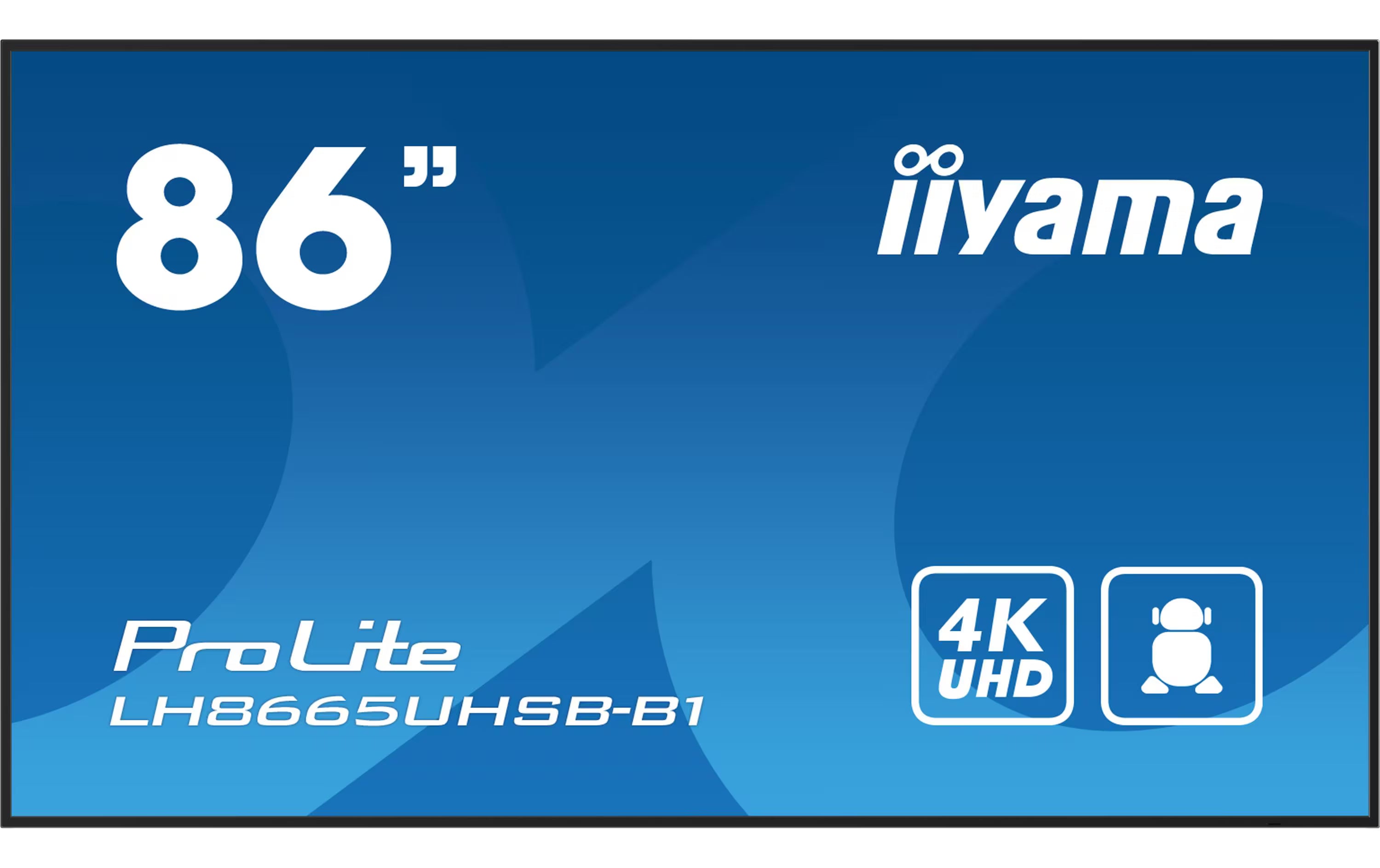 iiyama LH8665UHSB-B1 86 "