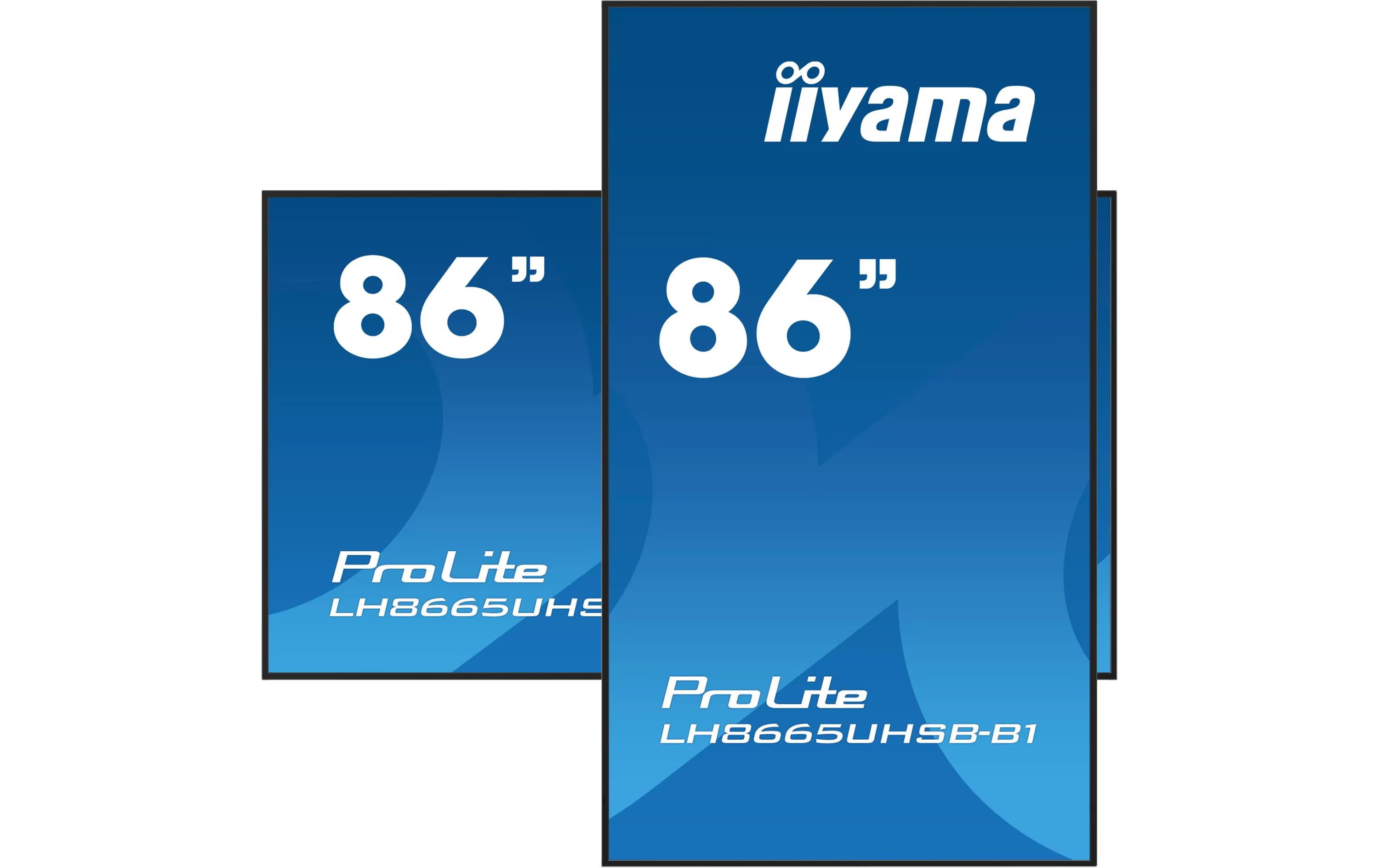 iiyama LH8665UHSB-B1 86 "