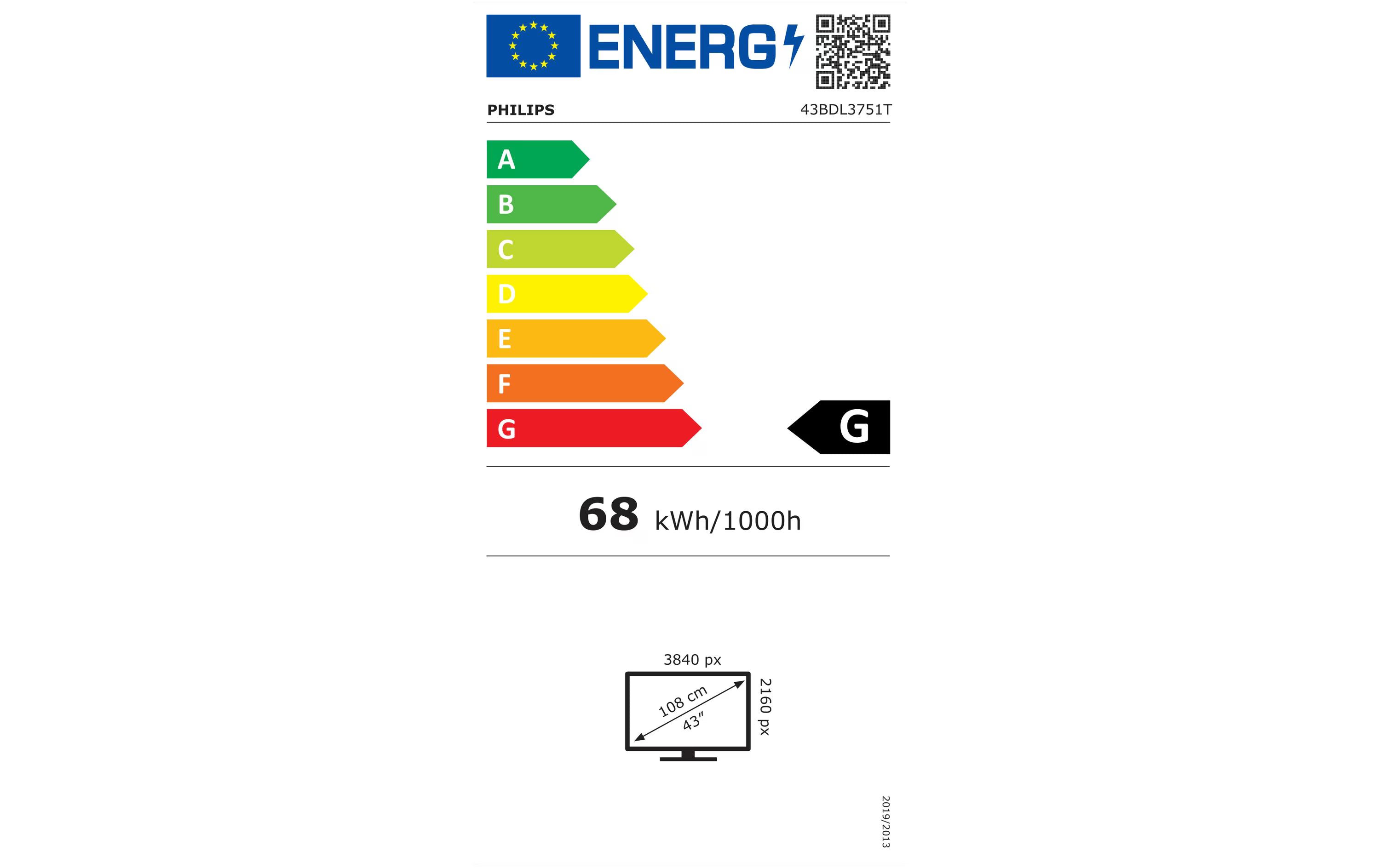 Philips 43BDL3751T/00 43 "