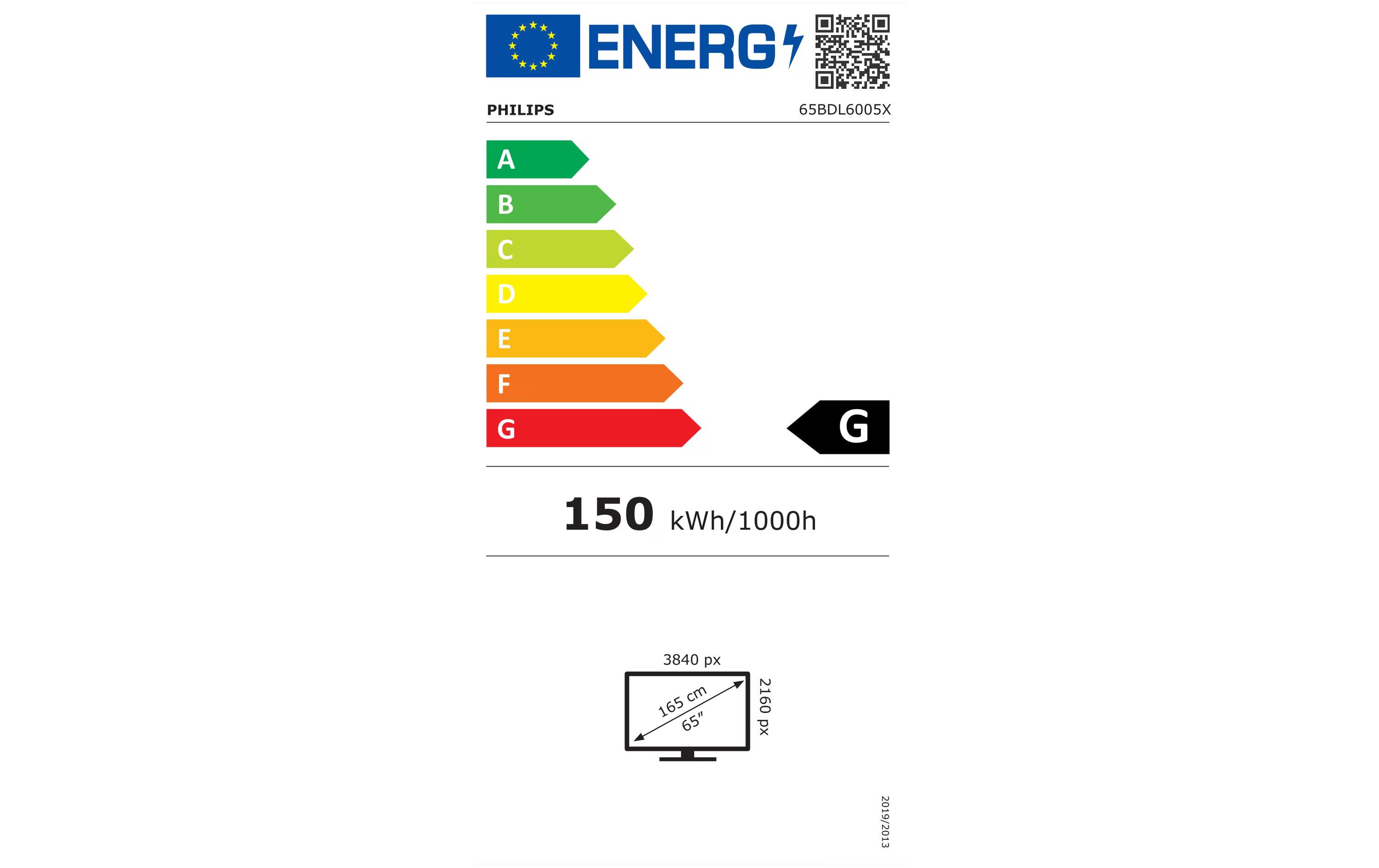 Philips Videowall Display X-Line 65BDL6005X/00 65 "
