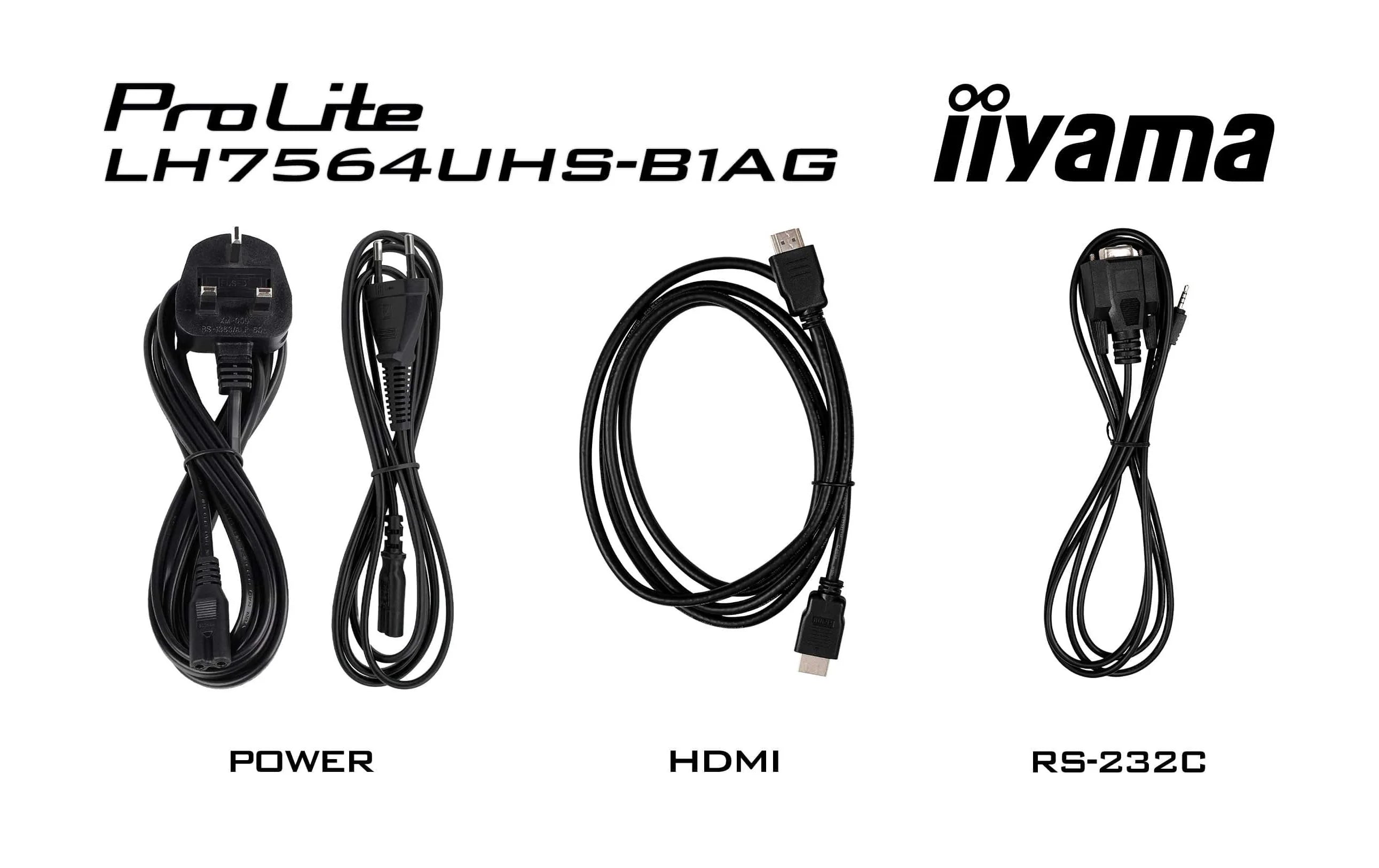 iiyama Public Display LH7564UHS-B1AG 75 "